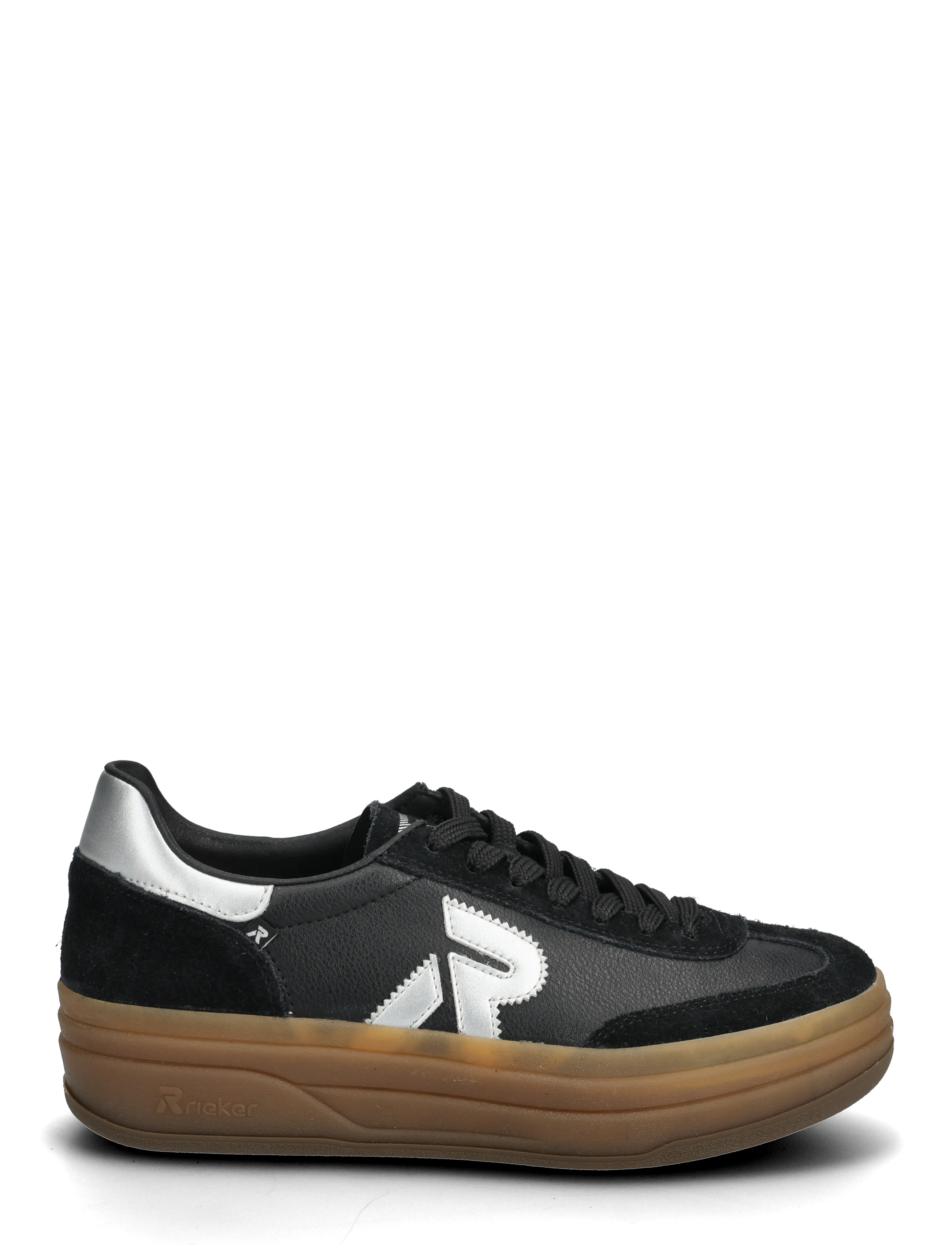 Rieker - W3700 - matalavartiset tennarit - black - 1