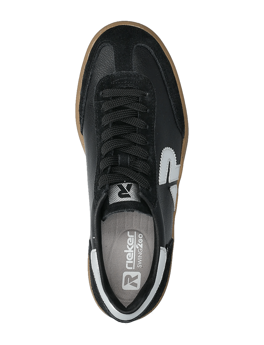 Rieker - W3700 - madala säärega tossud - black - 3