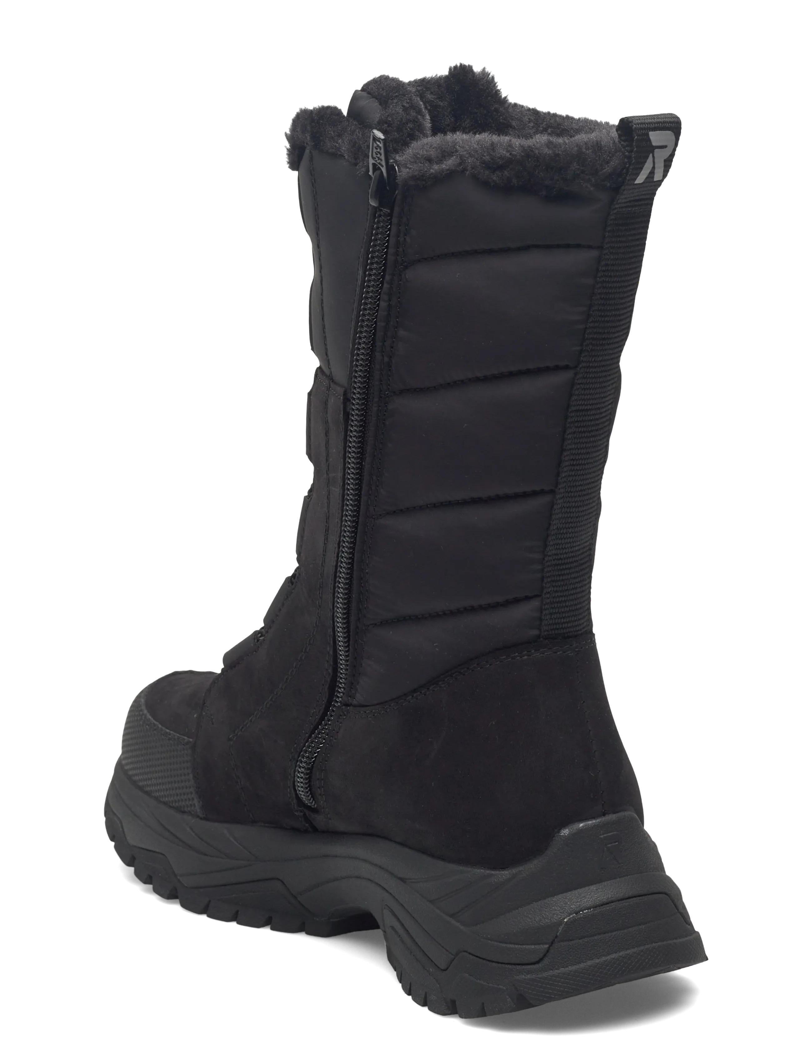 Rieker - W3970 - paeltega saapad - black - 2
