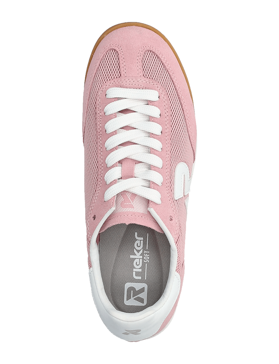 Rieker - Rieker Ladies shoes W4000-12 blue - niedrige sneaker - red - 3
