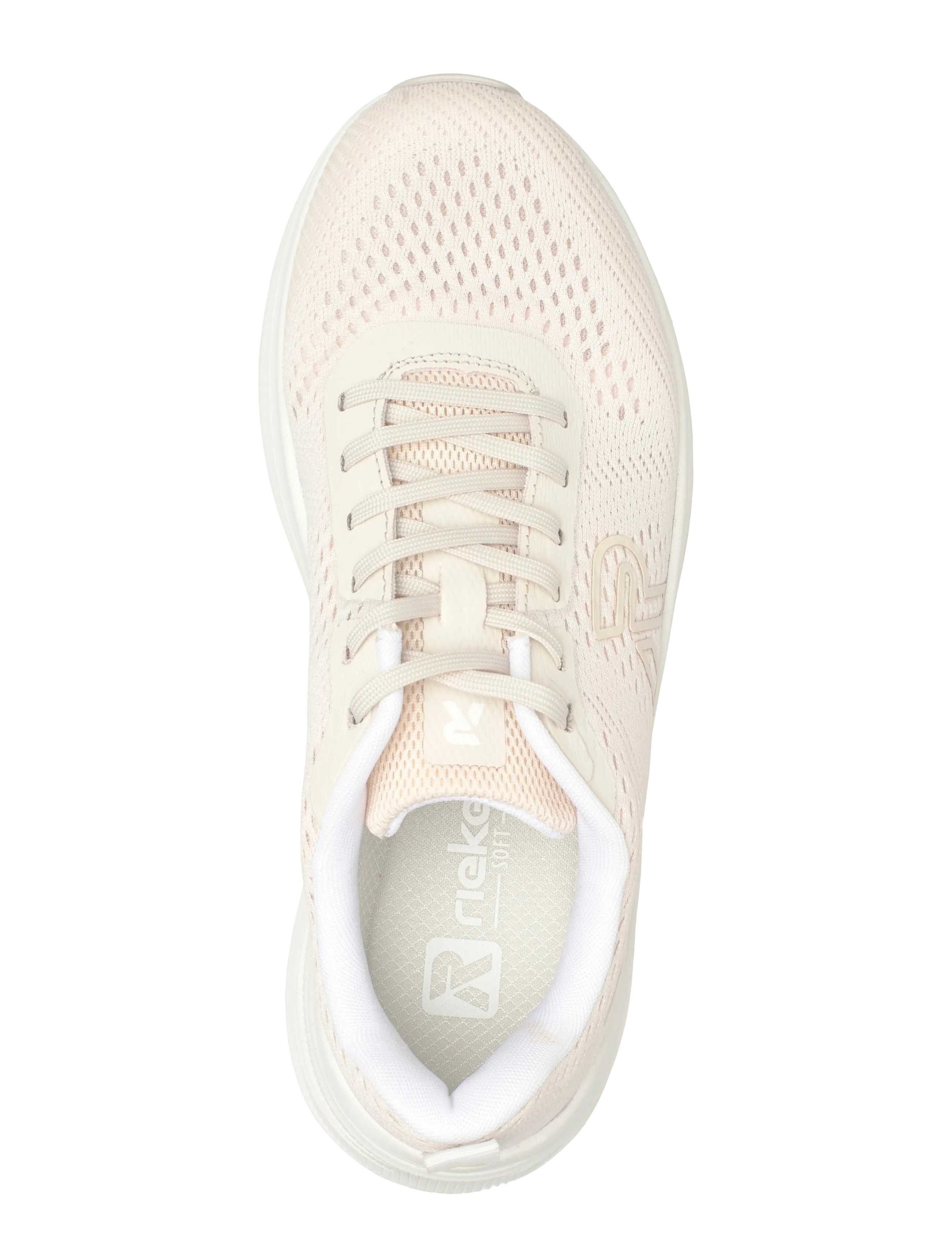 Rieker - Rieker Ladies shoes W4101-41 Grey - baskets épaisses - beige - 3