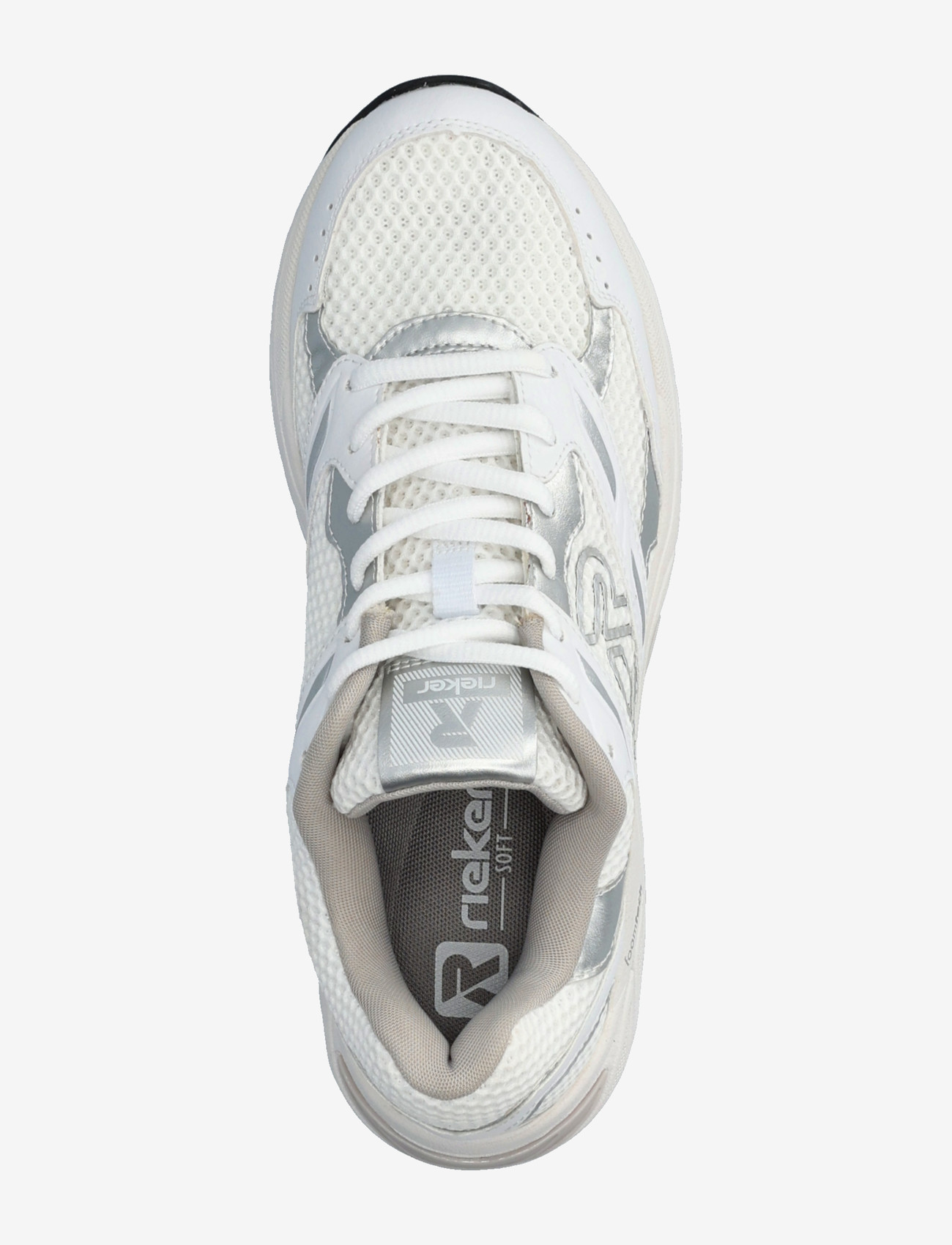 Rieker - W4200-81 - niedrige sneakers - white - 3