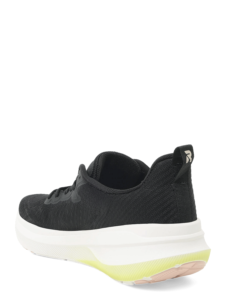 Rieker - W4301-80 - niedrige sneaker - black - 1