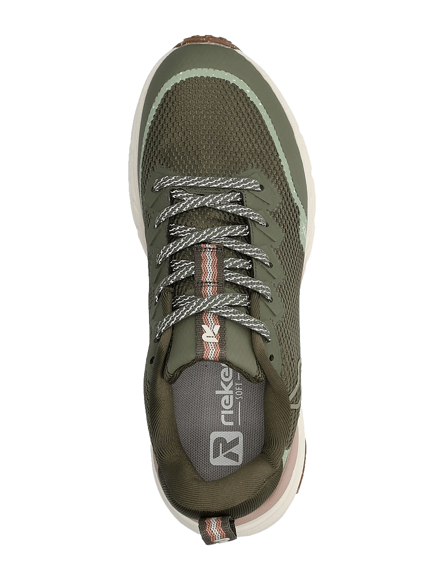 Rieker - W4501-60 - niedrige sneaker - green - 3