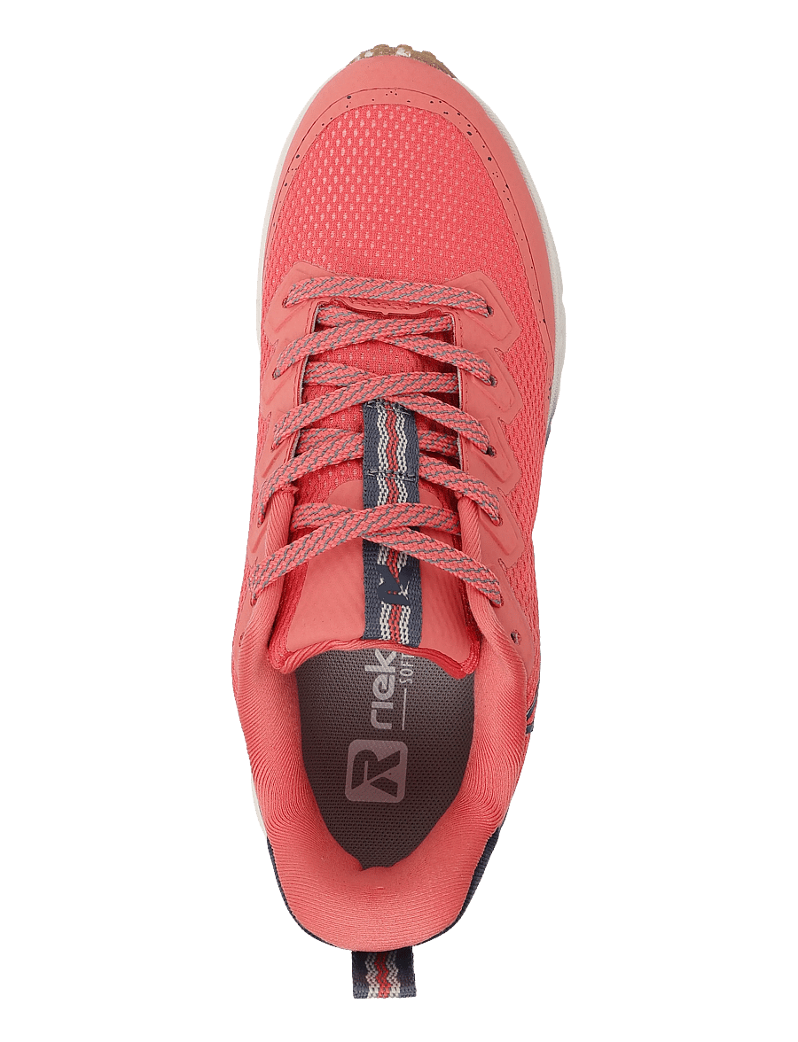 Rieker - W4501-60 - lave sneakers - red - 3