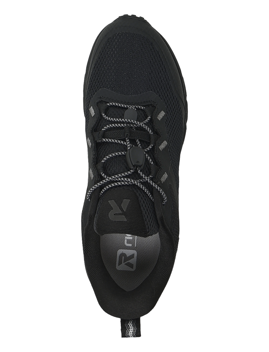 Rieker - Ladies shoes - lave sneakers - black - 3