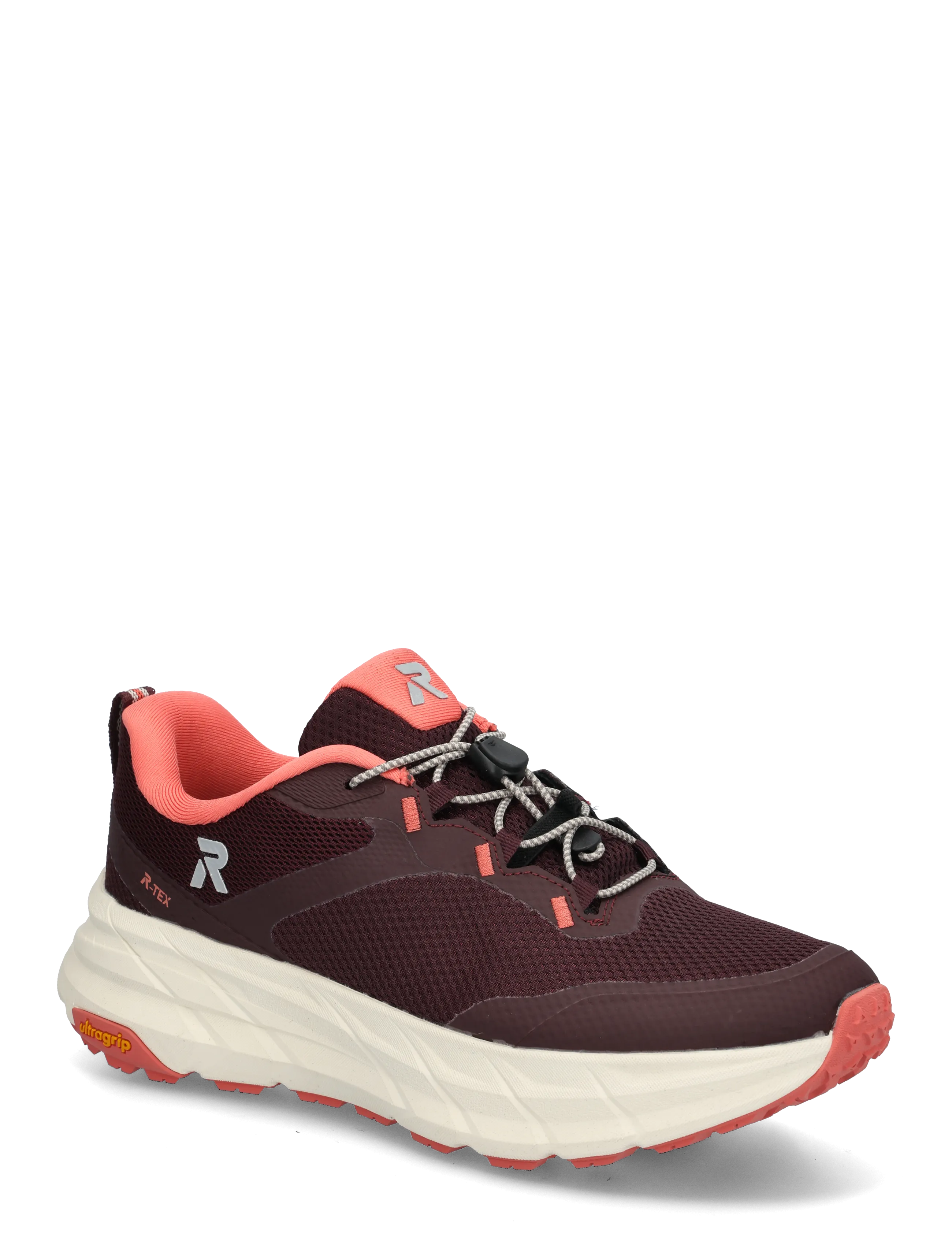 Rieker Ladies Shoes, Kvinder, Trail Løbesko, Bordeaux, Str: 39