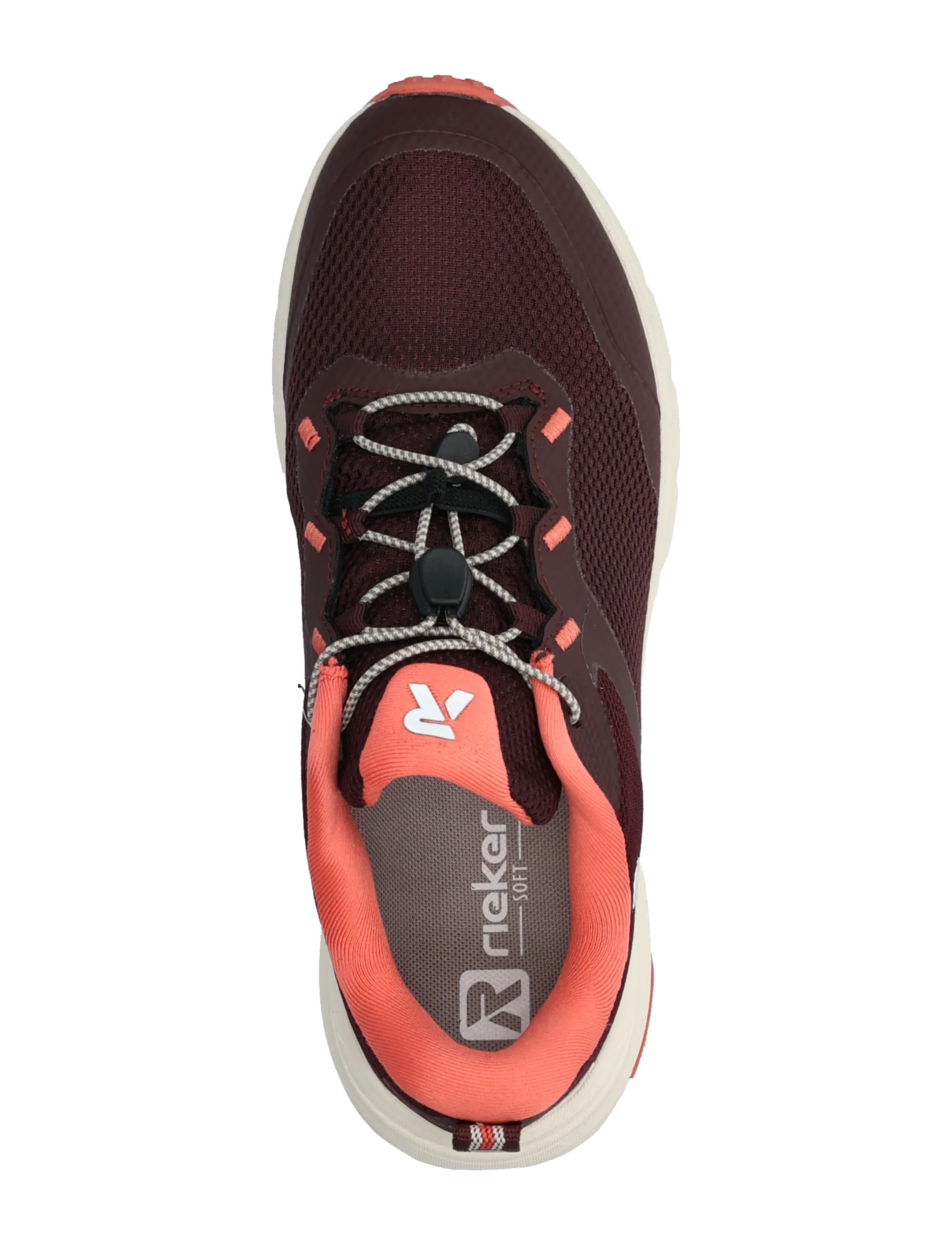 Rieker - Ladies shoes - low tops - red - 3