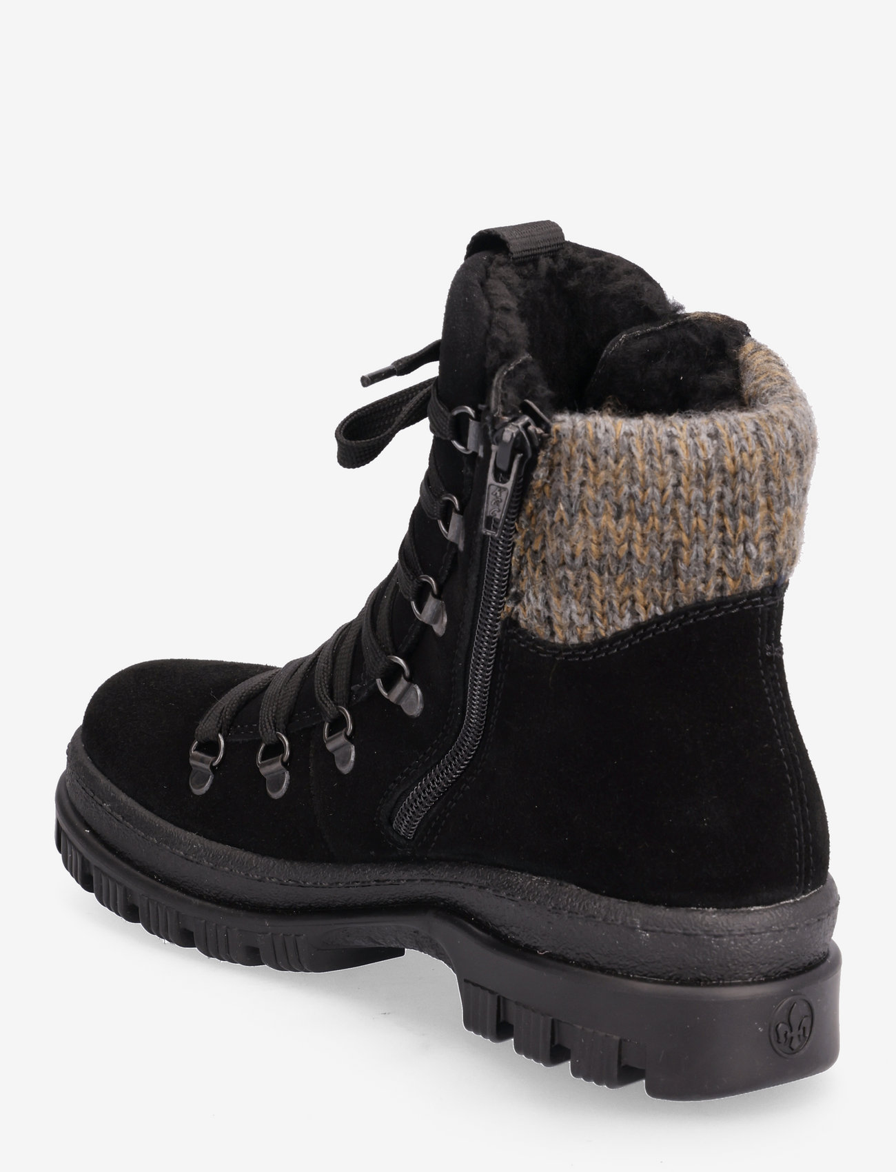Rieker - X8200 - varmforede sko - black - 2