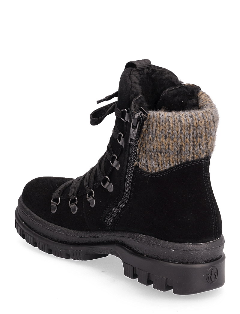 Rieker - X8200 - varmforede sko - black - 2