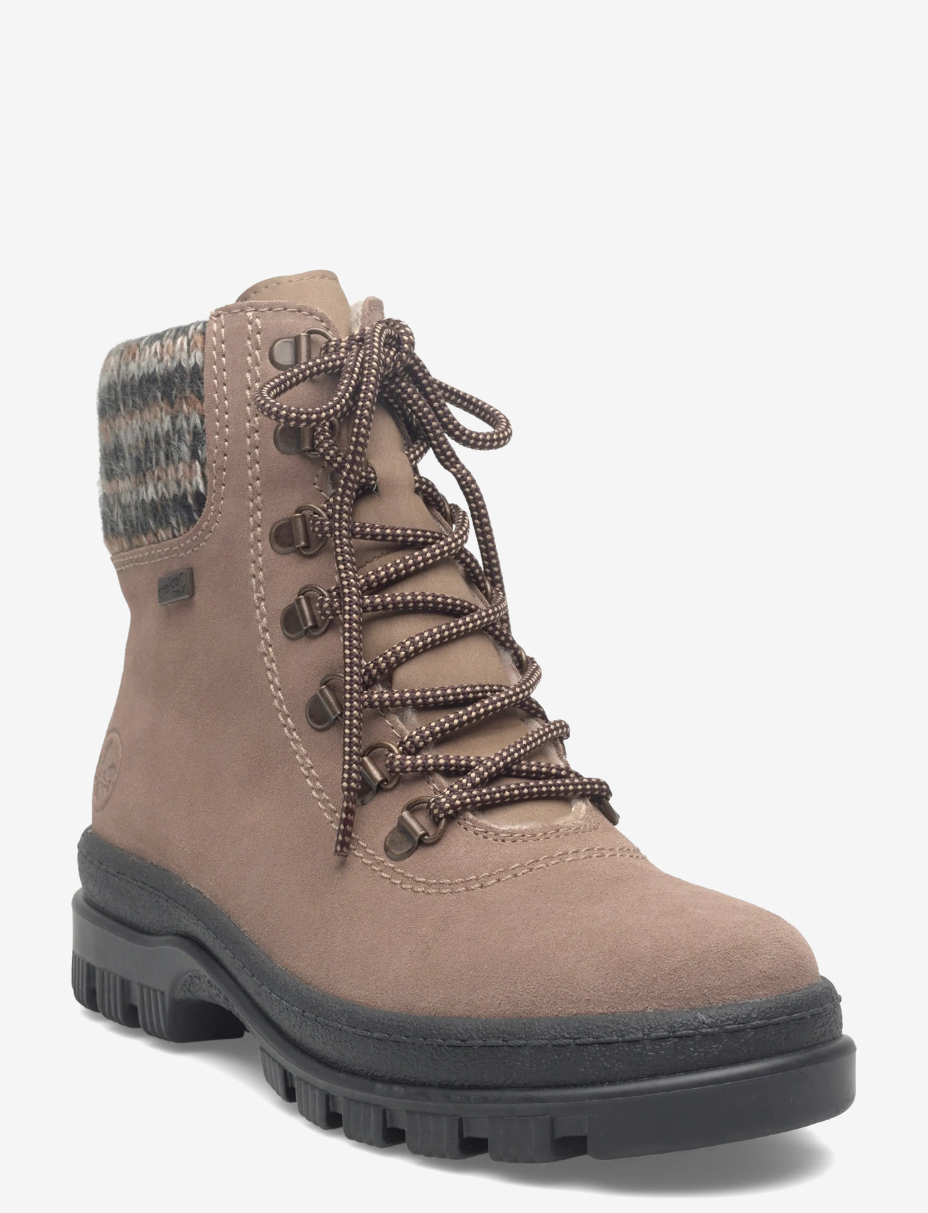 Rieker - Rieker Ladies mid height boots X8233-64 Beige - beige - 0