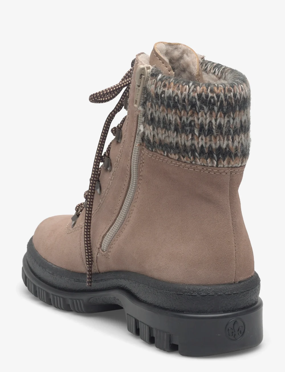 Rieker - X8233 - snørestøvler - beige - 2