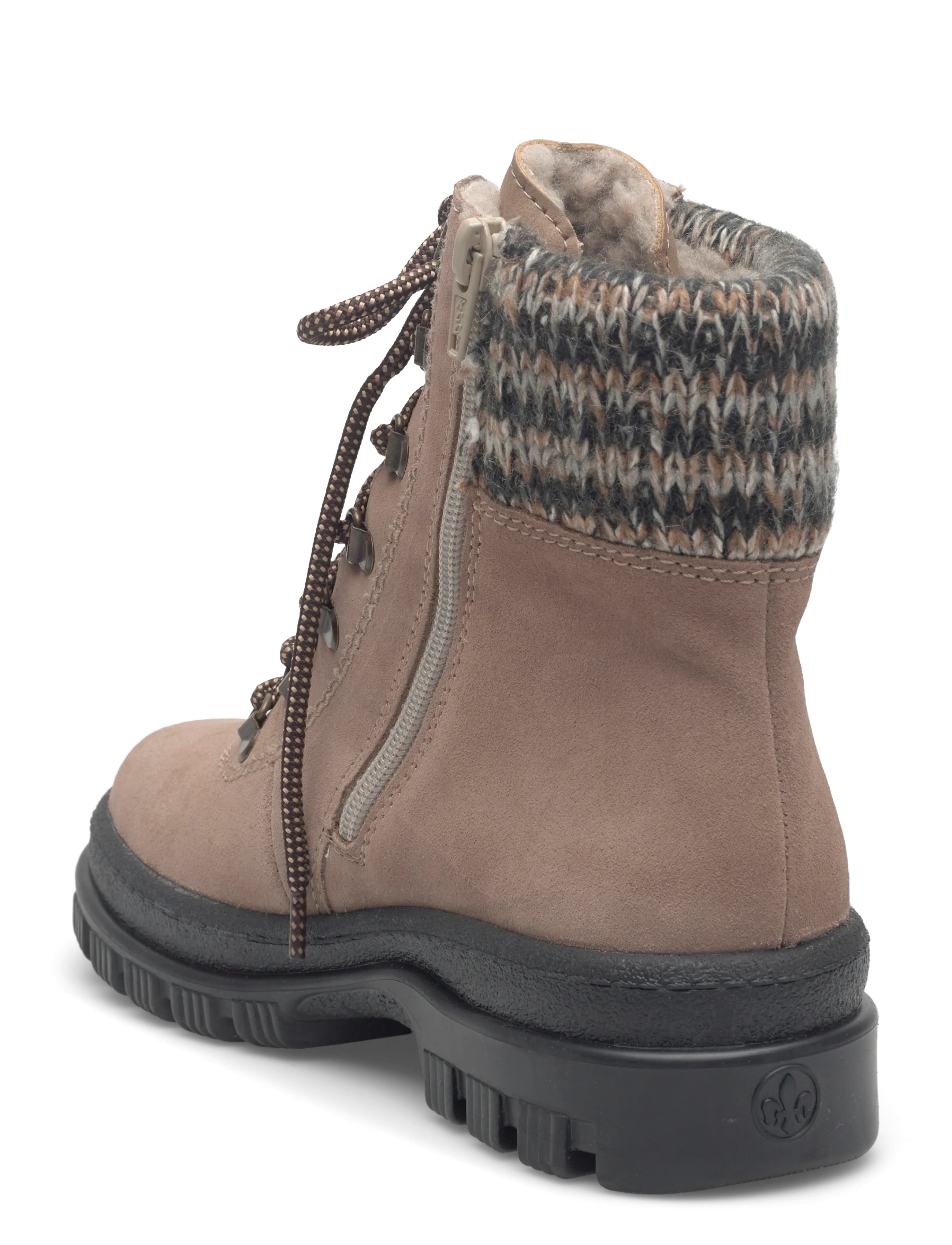 Rieker - Rieker Ladies mid height boots X8233-25 Brown - beige - 2