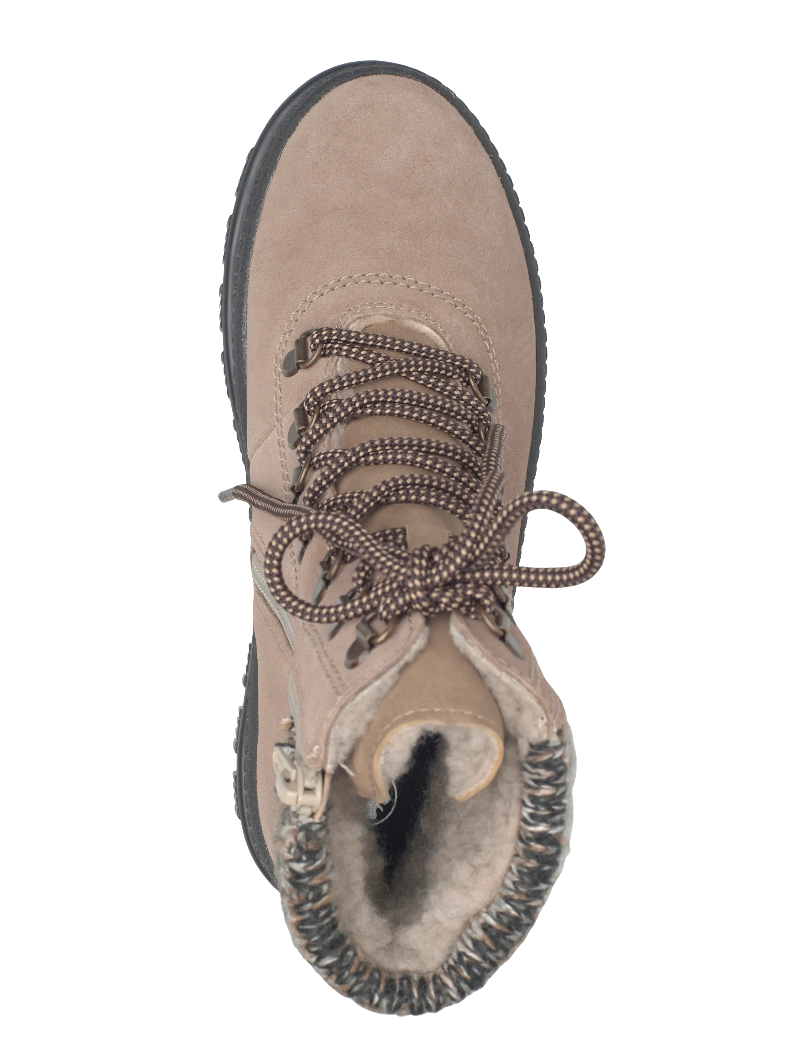 Rieker - Rieker Ladies mid height boots X8233-25 Brown - beige - 3