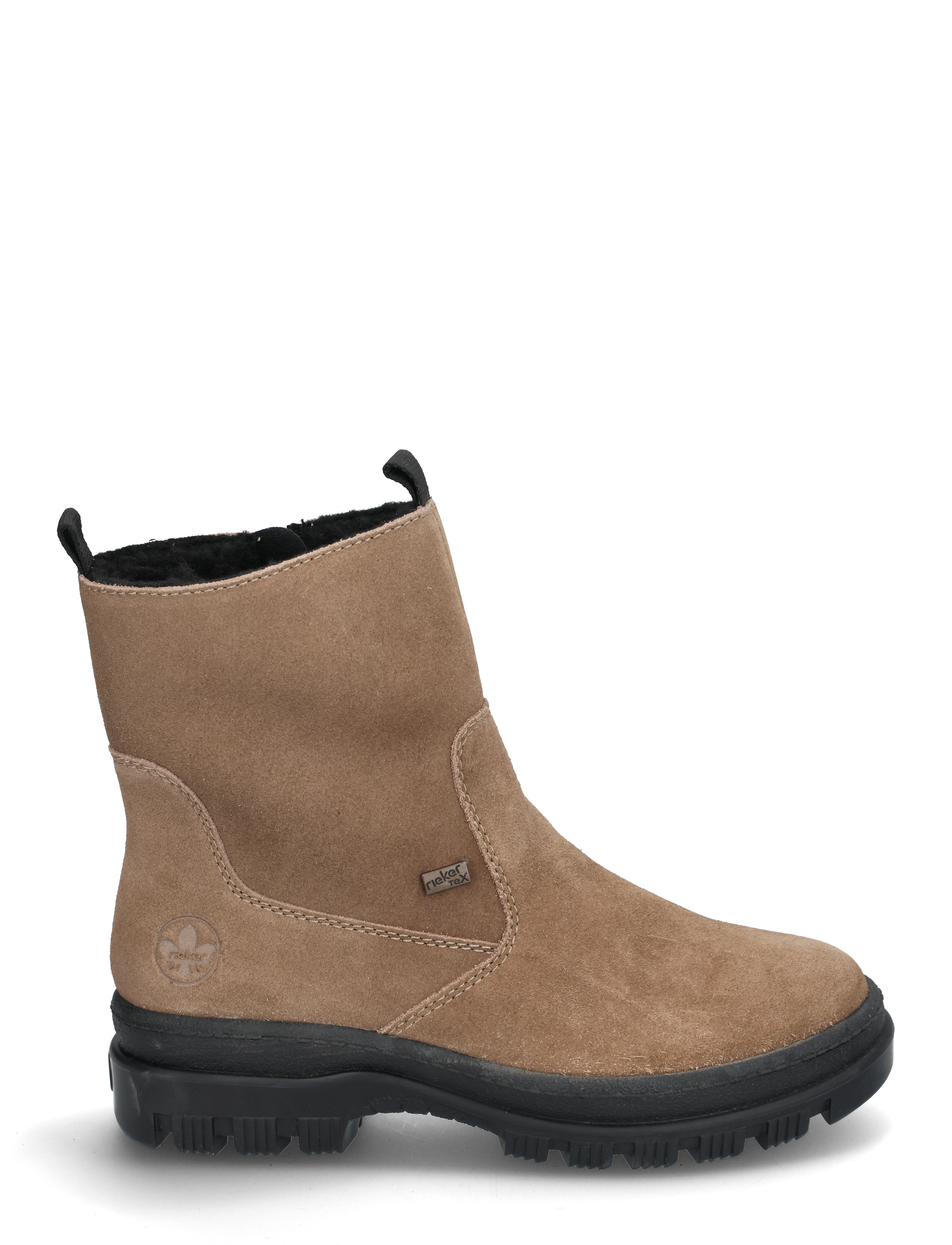 Rieker - Rieker Ladies mid height boots X8250-64 Beige - flade ankelstøvler - beige - 2