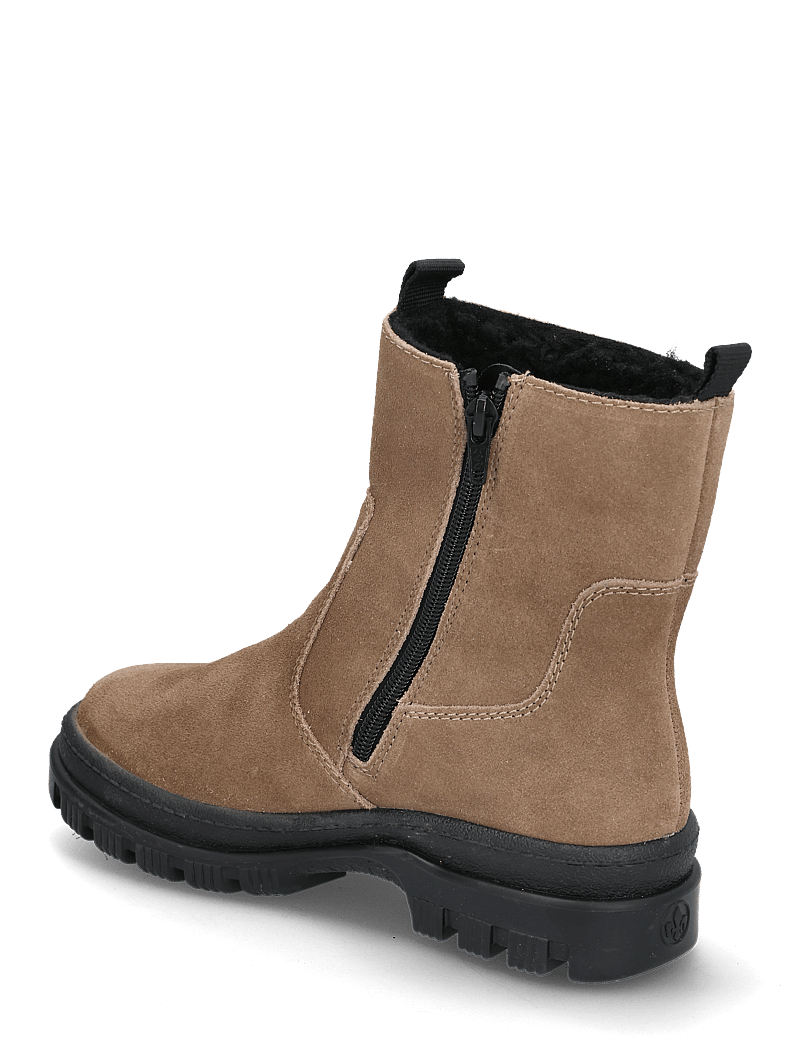 Rieker - Rieker Ladies mid height boots X8250-64 Beige - flache stiefeletten - beige - 2