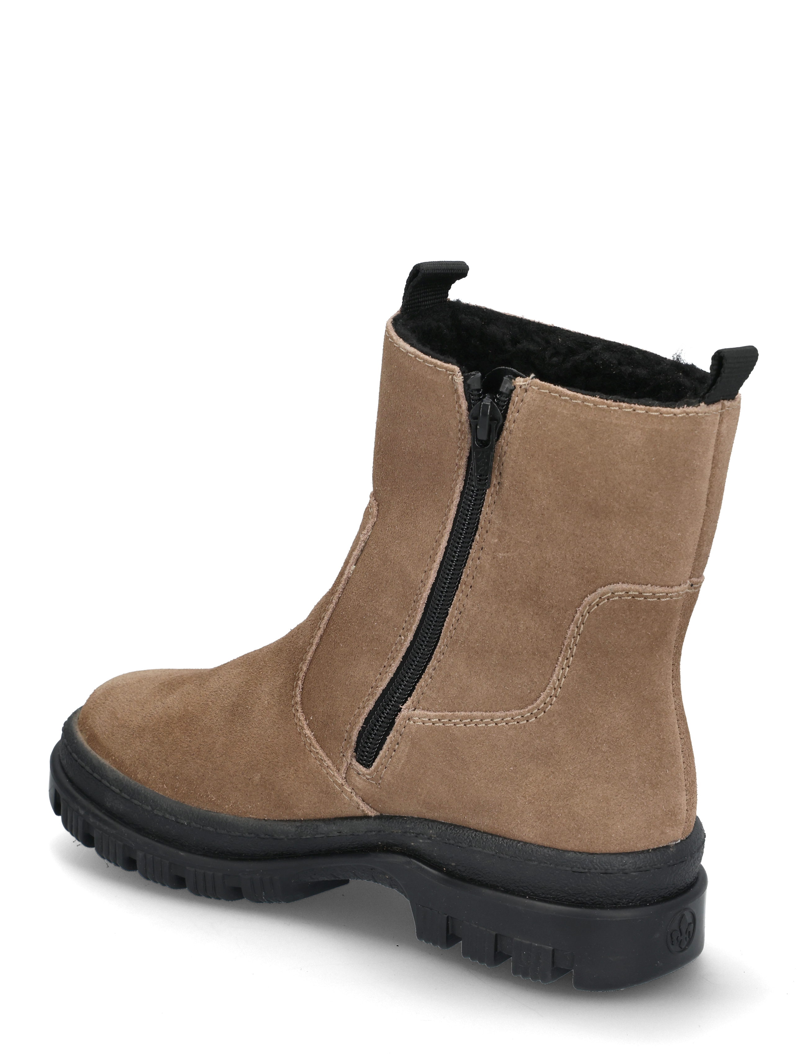 Rieker - Rieker Ladies mid height boots X8250-64 Beige - flade ankelstøvler - beige - 1