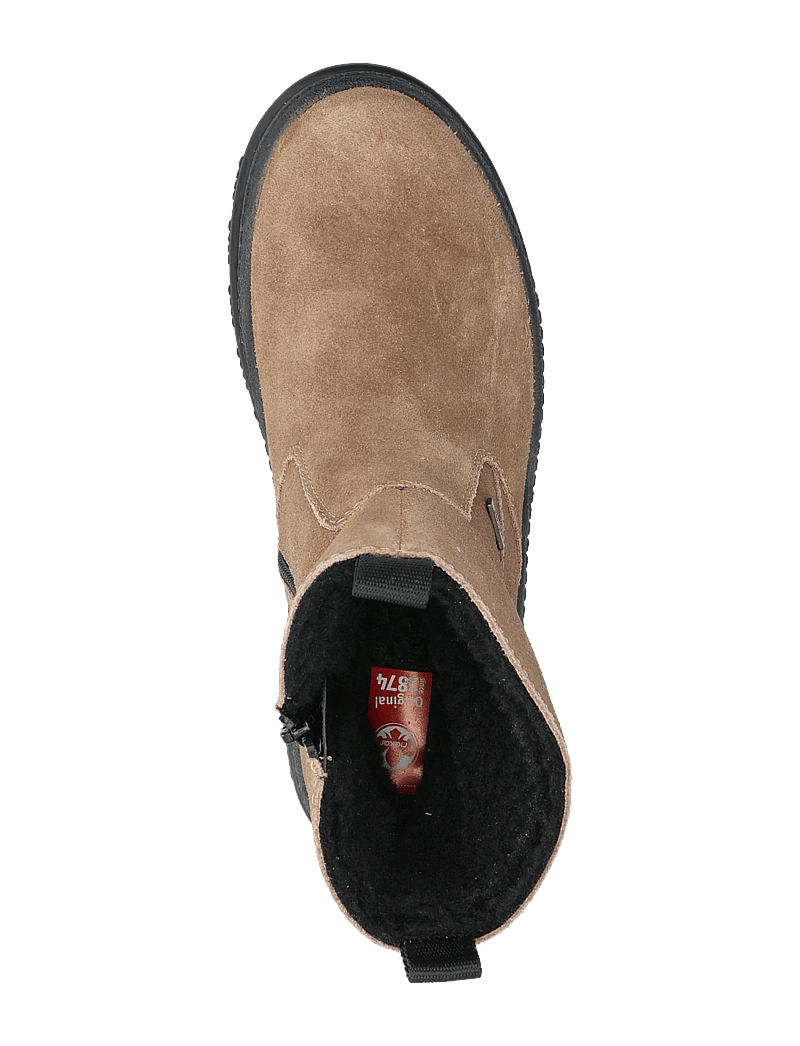 Rieker - Rieker Ladies mid height boots X8250-64 Beige - flache stiefeletten - beige - 3