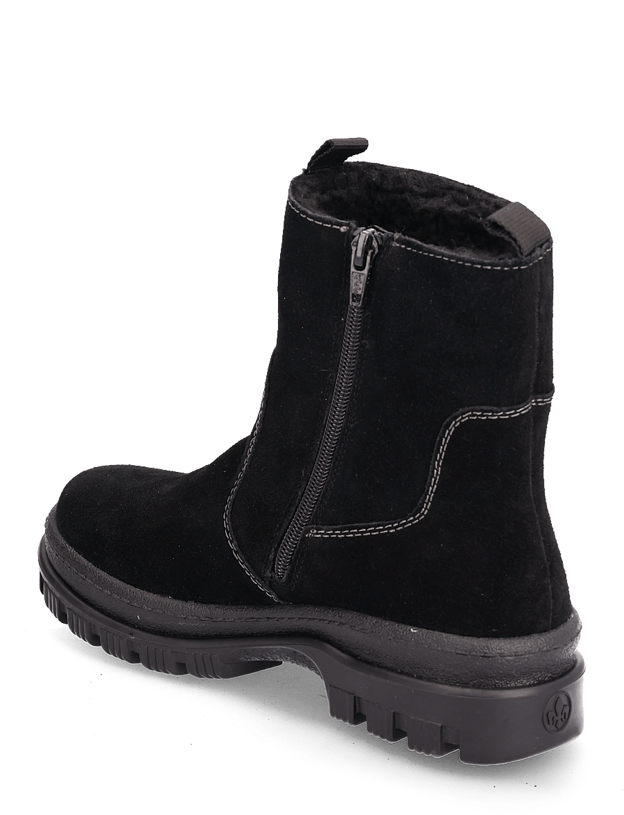 Rieker - Rieker Ladies mid height boots X8250-64 Beige - flache stiefeletten - black - 2