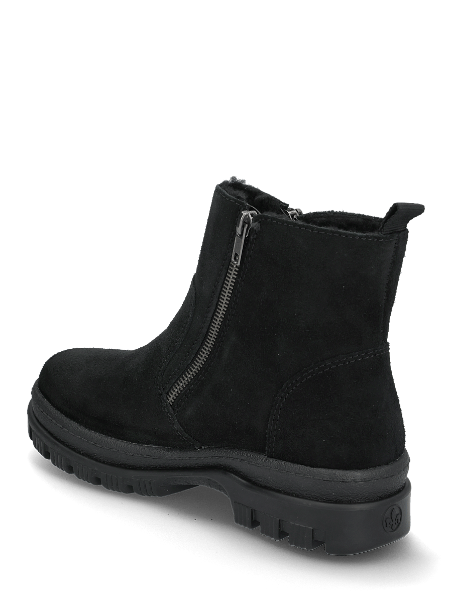 Rieker - Rieker Ladies mid height boots X8251-00 Black - flache stiefeletten - black - 2