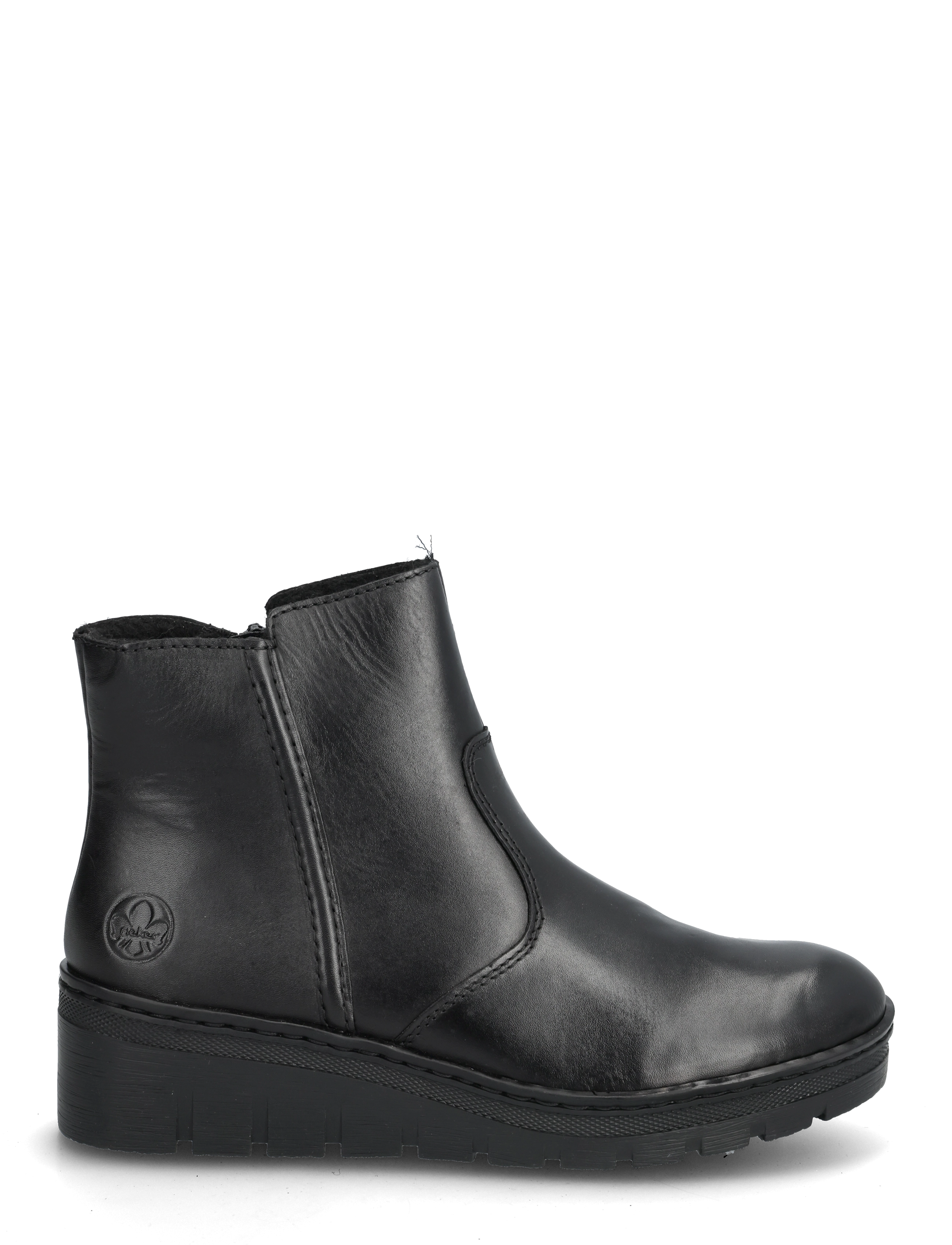 Rieker - X9165 - flade ankelstøvler - black - 1