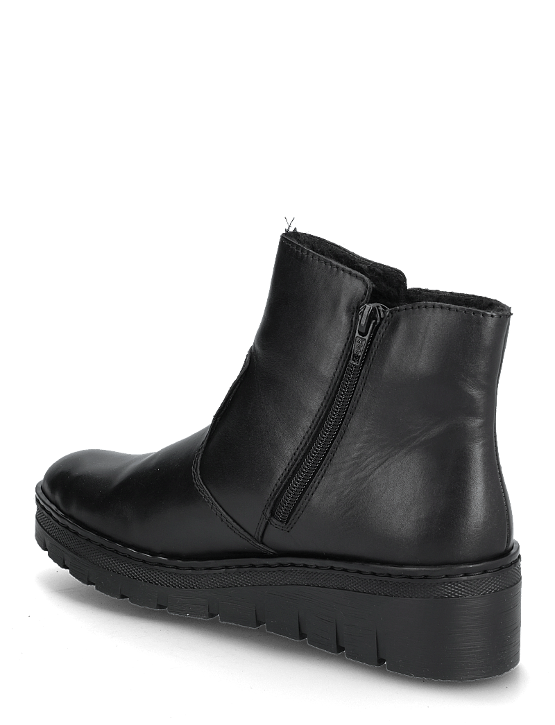 Rieker - X9165 - flache stiefeletten - black - 2
