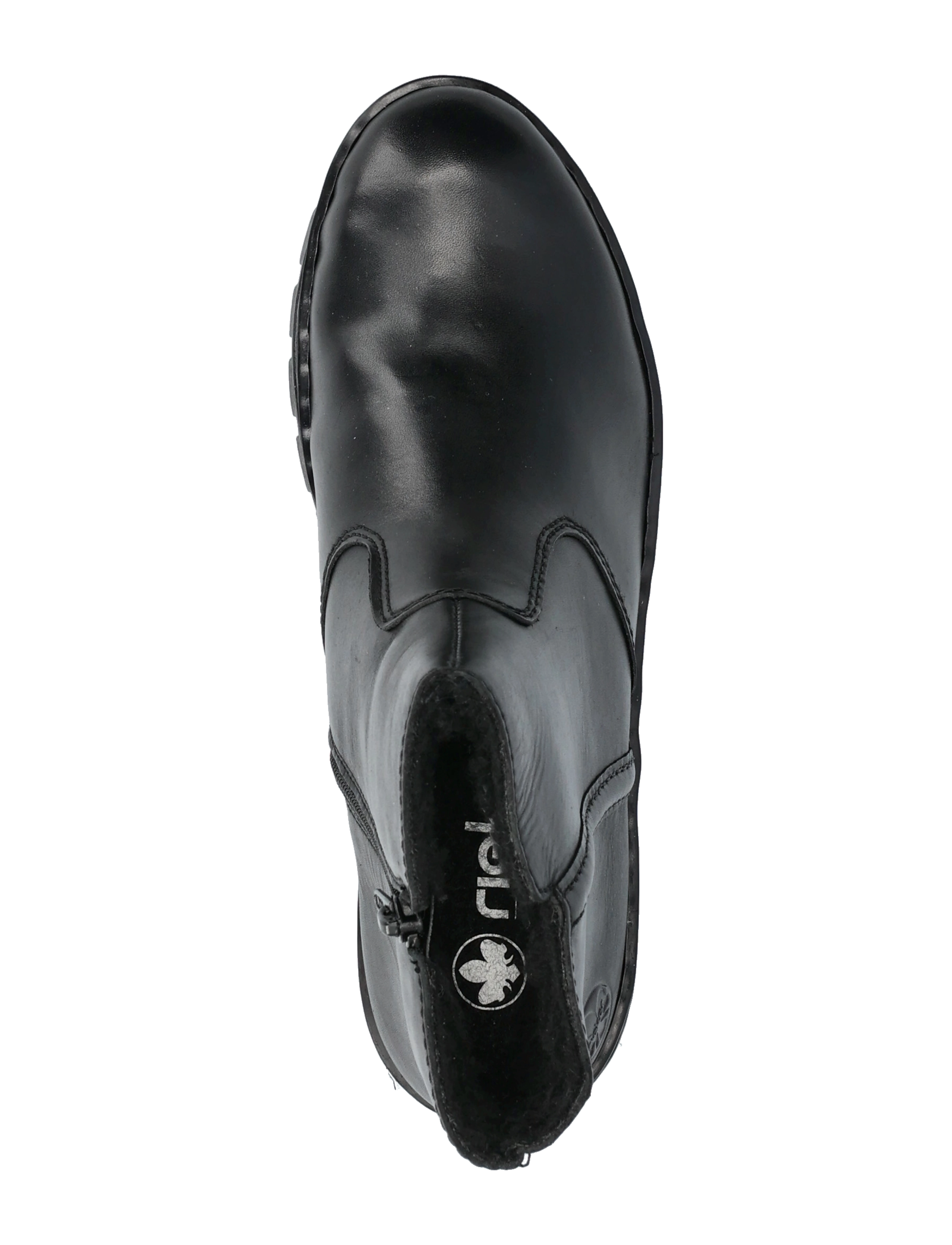 Rieker - X9165 - flade ankelstøvler - black - 3