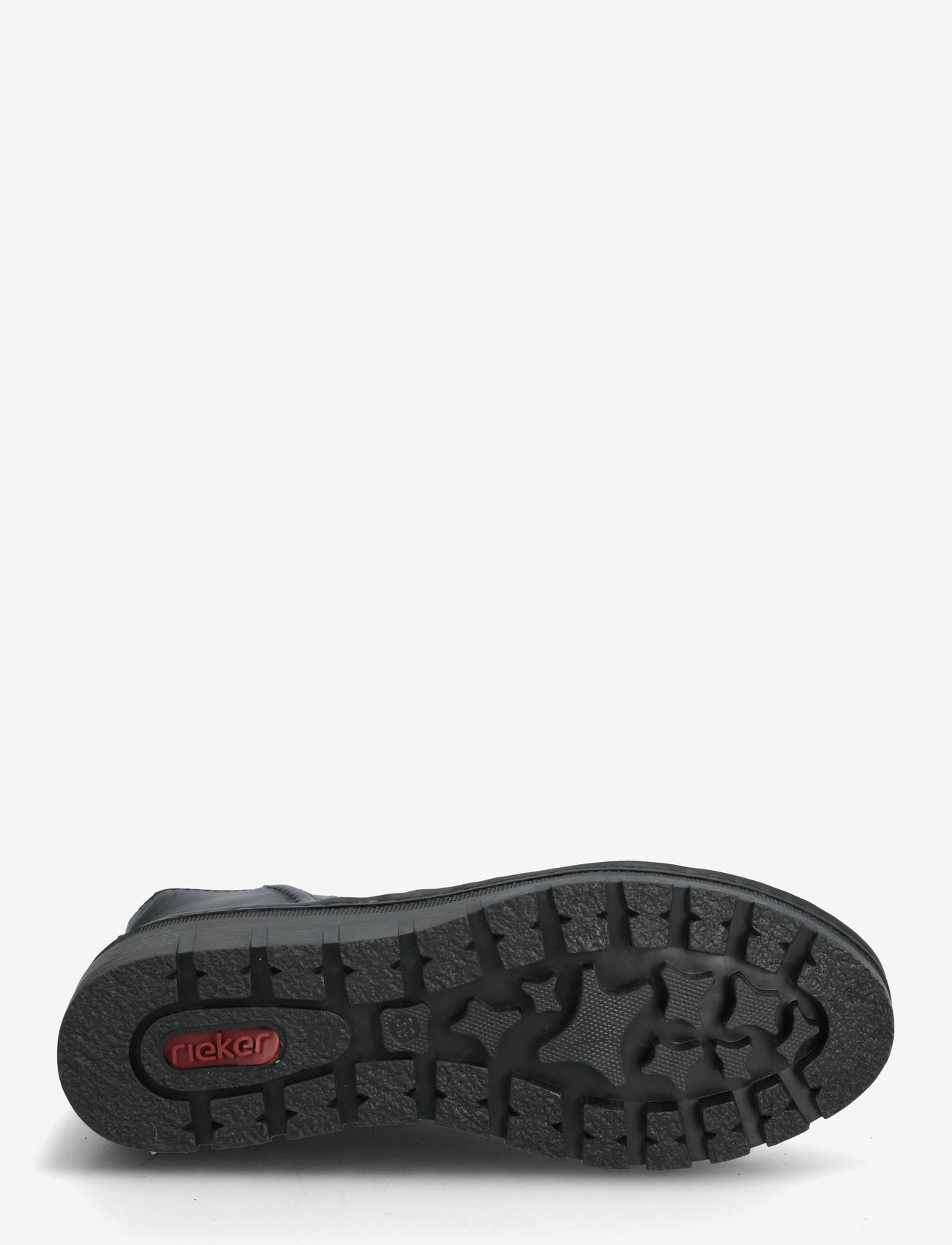 Rieker - X9165 - platta ankelboots - black - 4