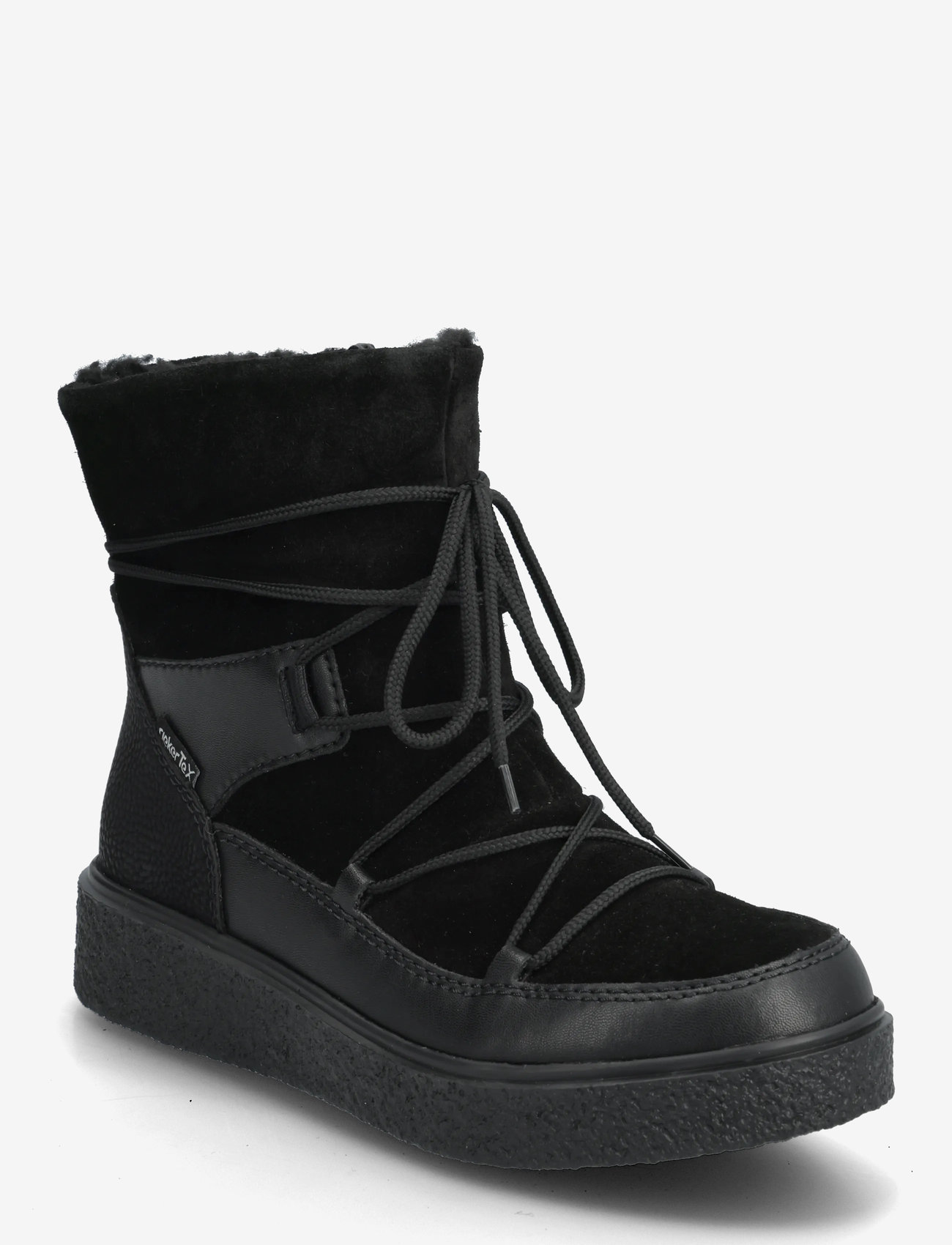 Rieker - Y0051 - flat ankle boots - black - 0