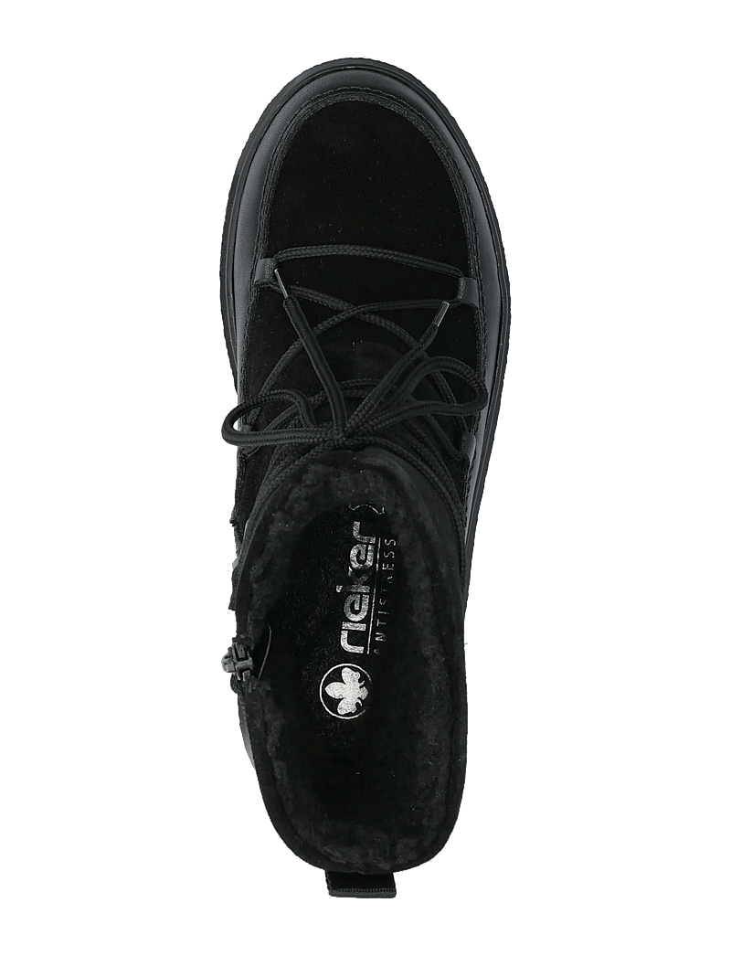 Rieker - Y0051 - platta ankelboots - black - 3
