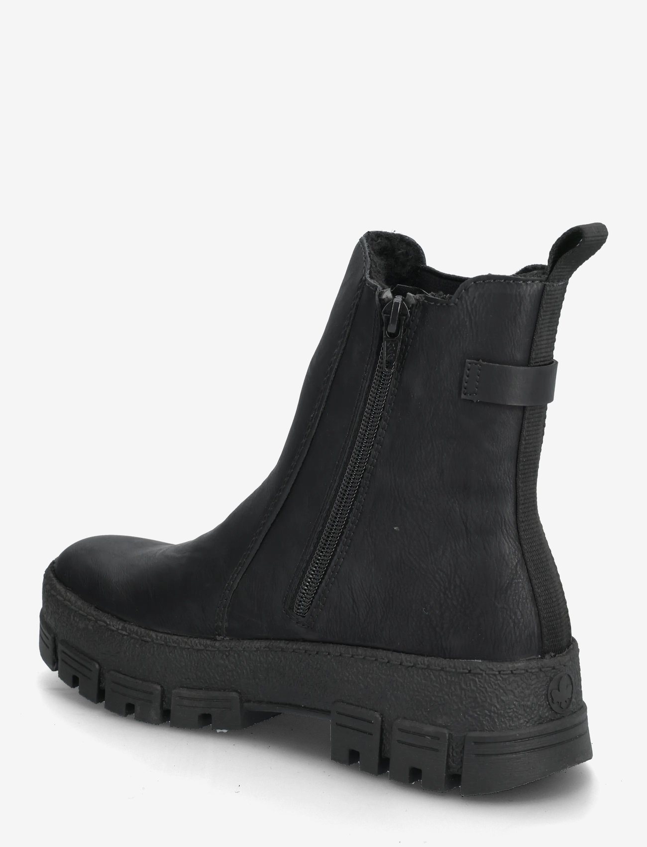 Rieker - Y0212 - flade ankelstøvler - black - 2