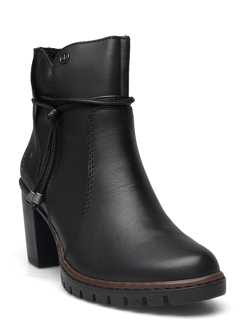 Rieker - Rieker Ladies mid height boots Y2567-00 Black - stiefeletten mit absatz - black - 0