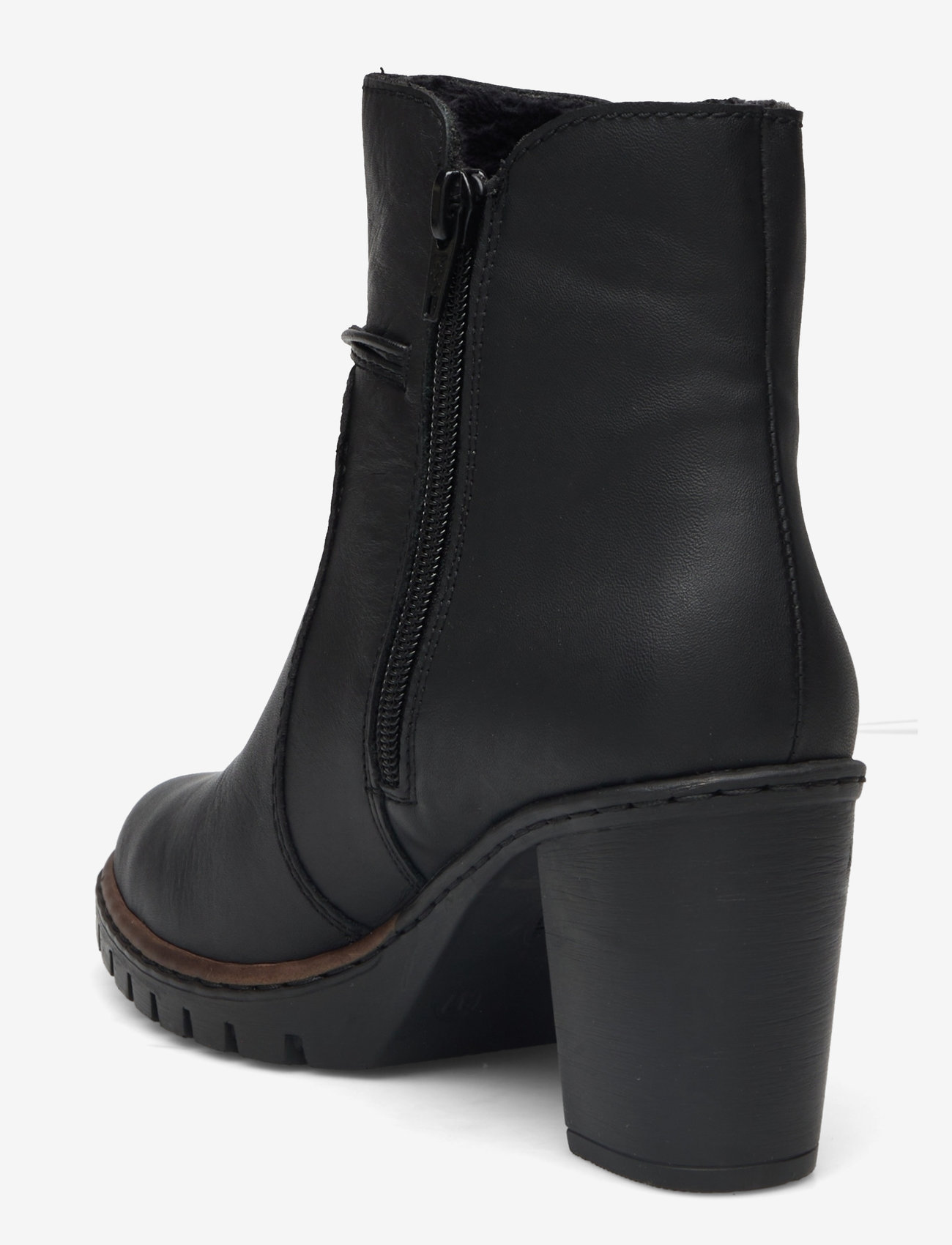 Rieker - Rieker Ladies mid height boots Y2567-00 Black - stövletter - black - 2