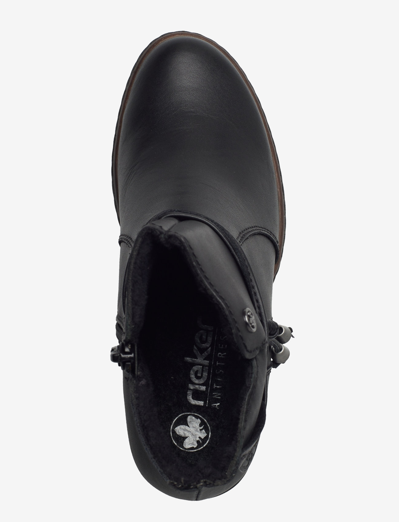 Rieker - Rieker Ladies mid height boots Y2567-00 Black - stövletter - black - 3