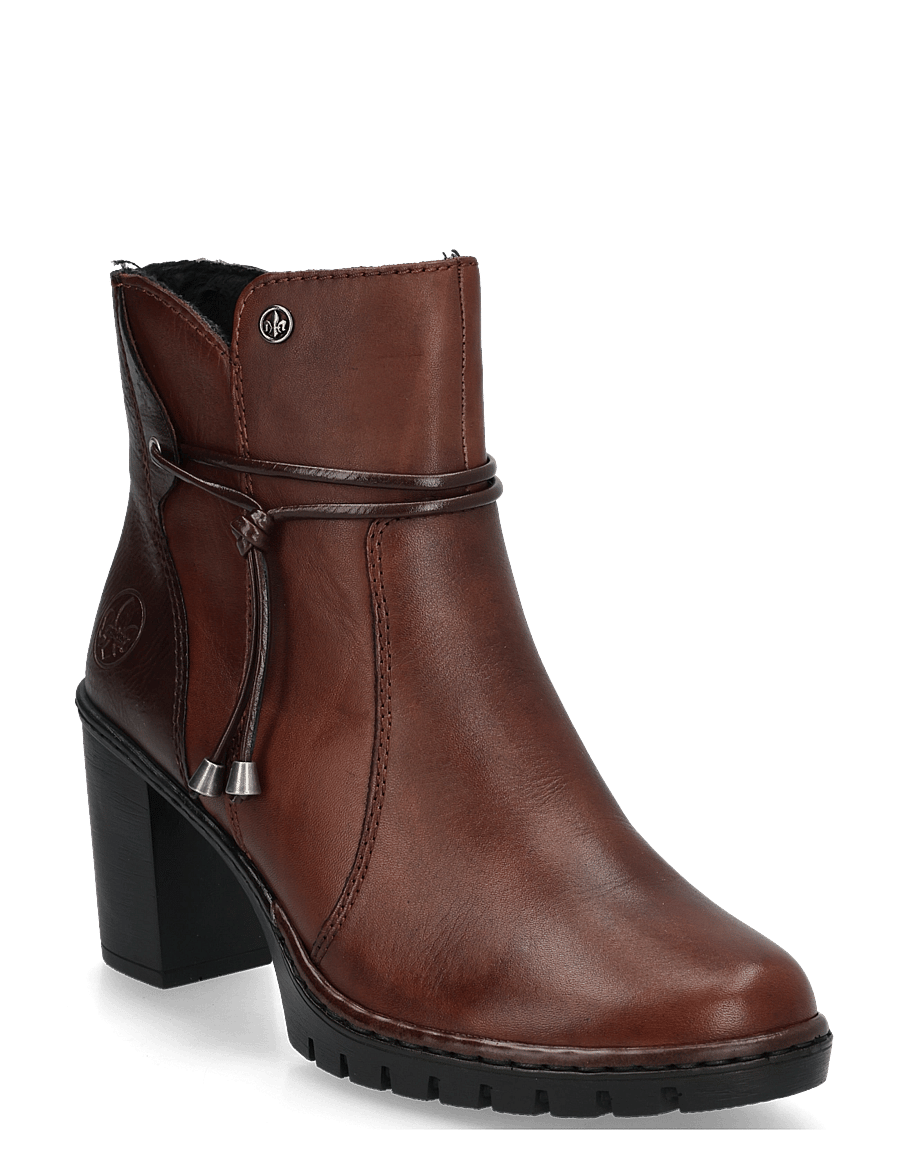 Rieker - Y2567-22 - stiefeletten mit absatz - brown - 0