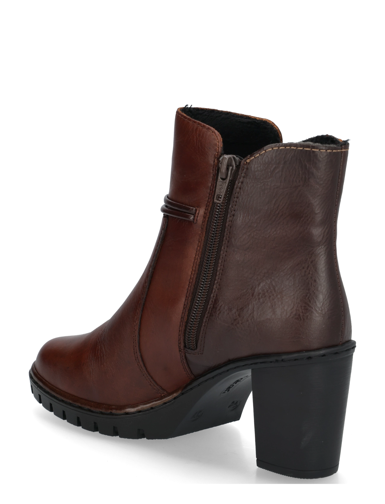 Rieker - Y2567-22 - stiefeletten mit absatz - brown - 1