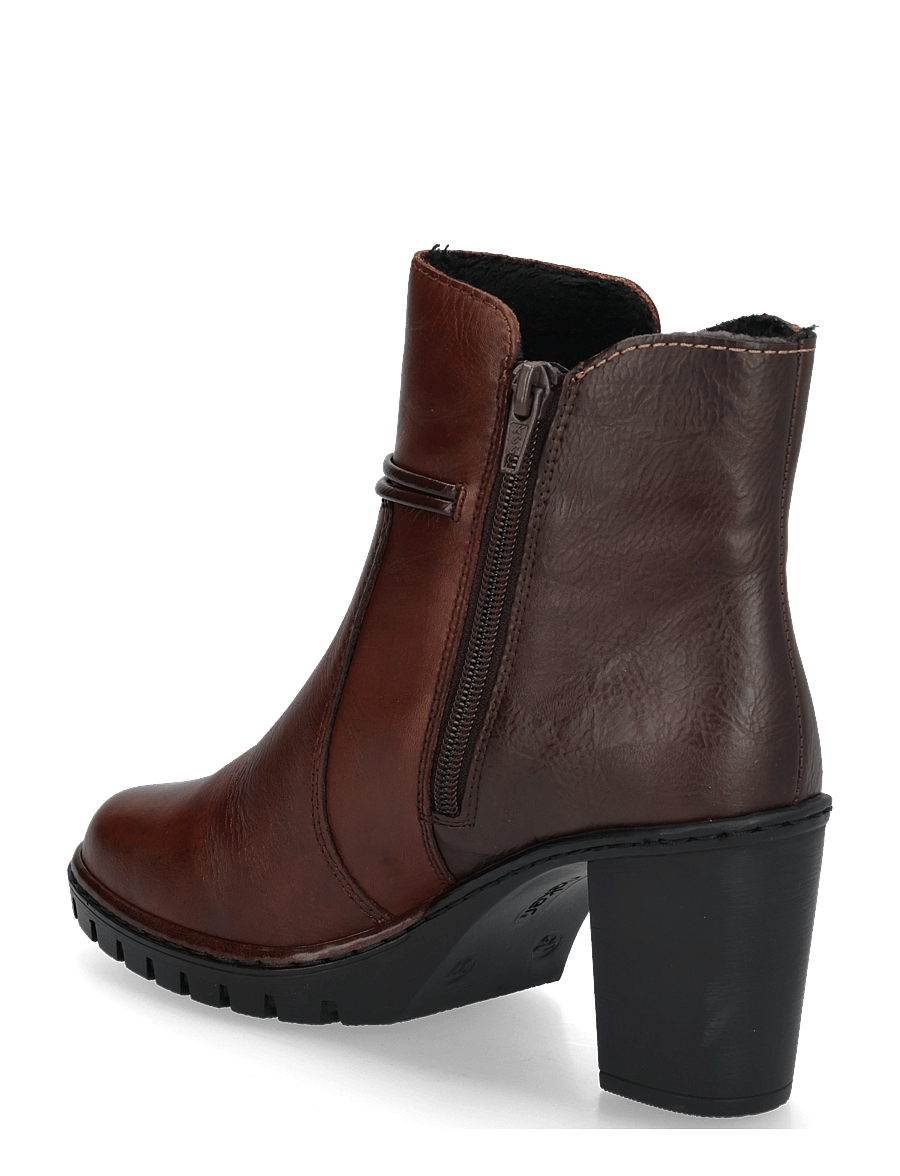 Rieker - Y2567-22 - stiefeletten mit absatz - brown - 1