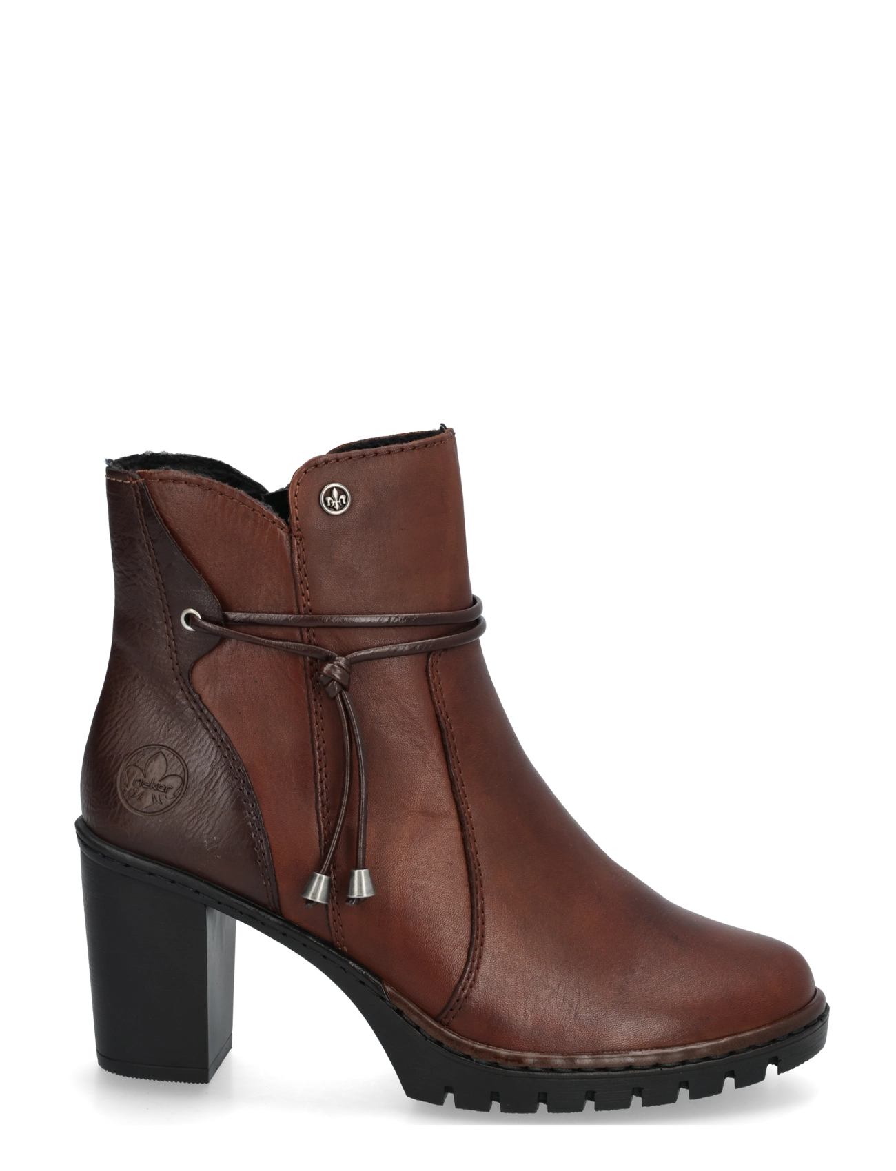 Rieker - Y2567-22 - stiefeletten mit absatz - brown - 2