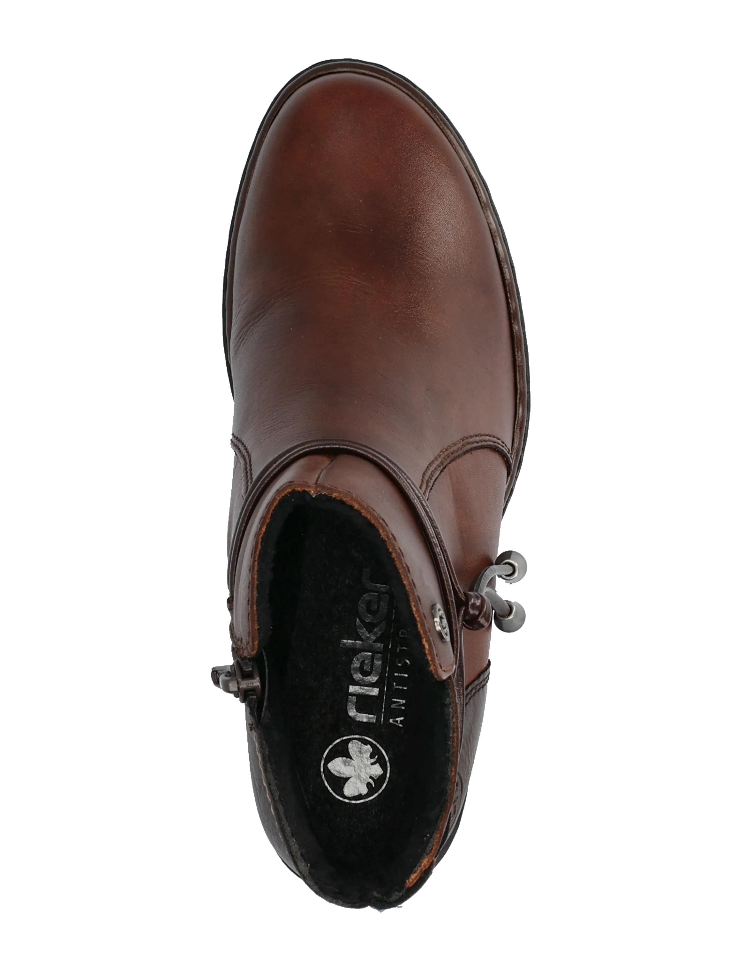 Rieker - Y2567-22 - kontsaga poolsaapad - brown - 3