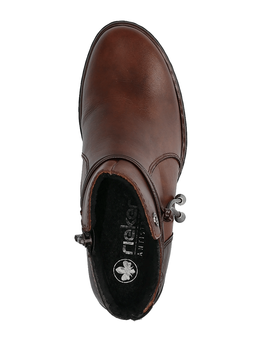Rieker - Y2567-22 - kontsaga poolsaapad - brown - 3