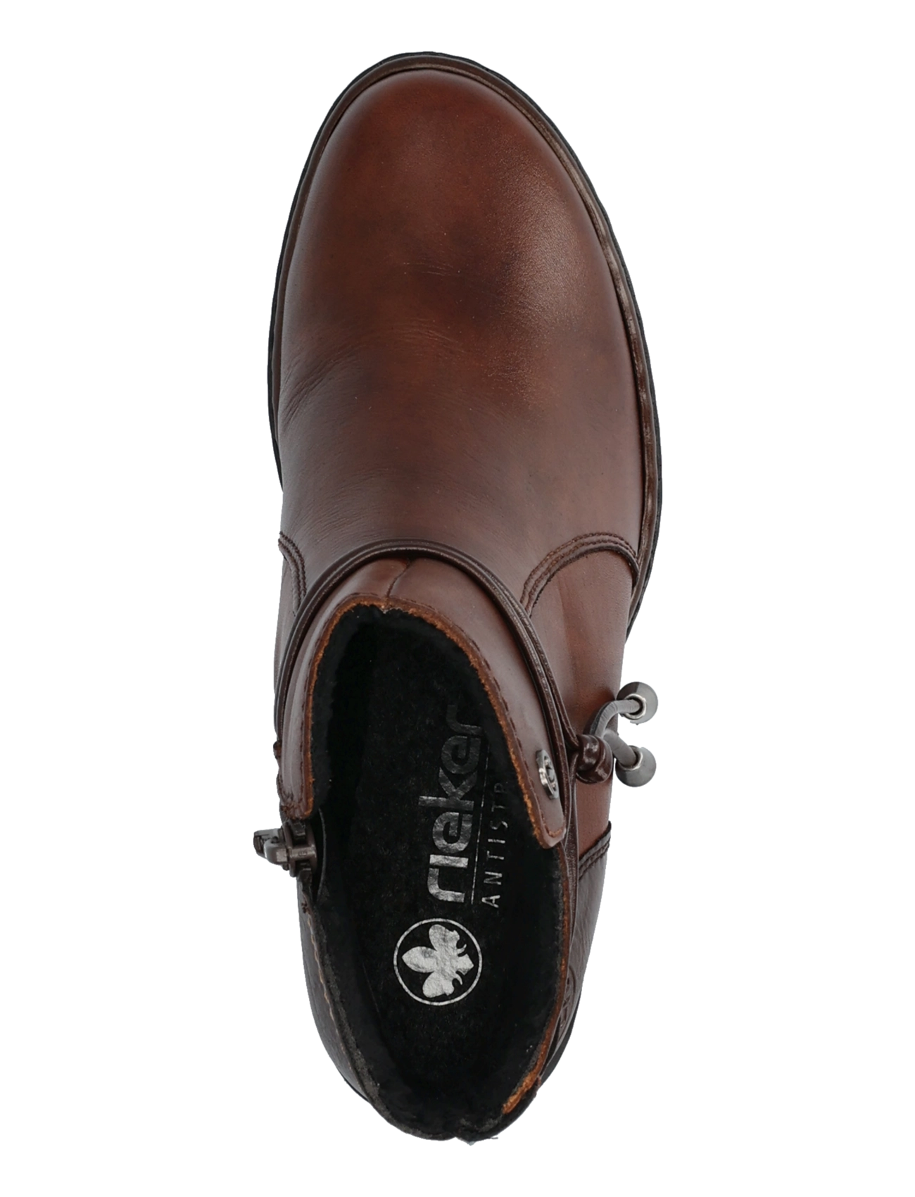 Rieker - Y2567-22 - stiefeletten mit absatz - brown - 3
