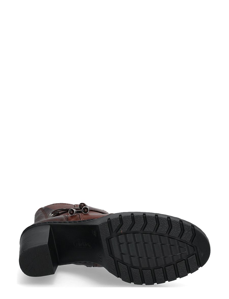Rieker - Y2567-22 - stiefeletten mit absatz - brown - 4