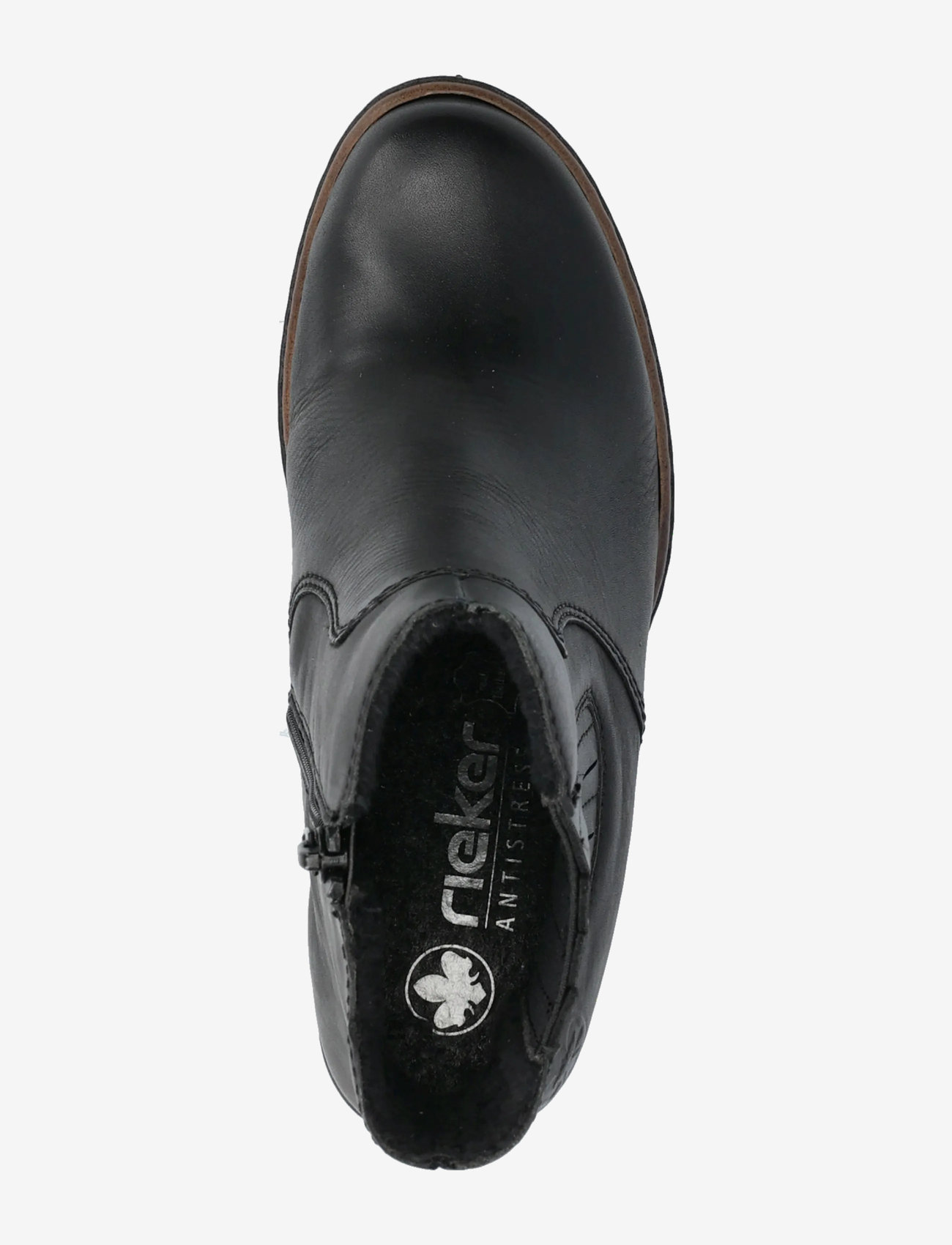 Rieker - Rieker Ladies mid height boots Y2577-00 Black - støvletter - black - 3