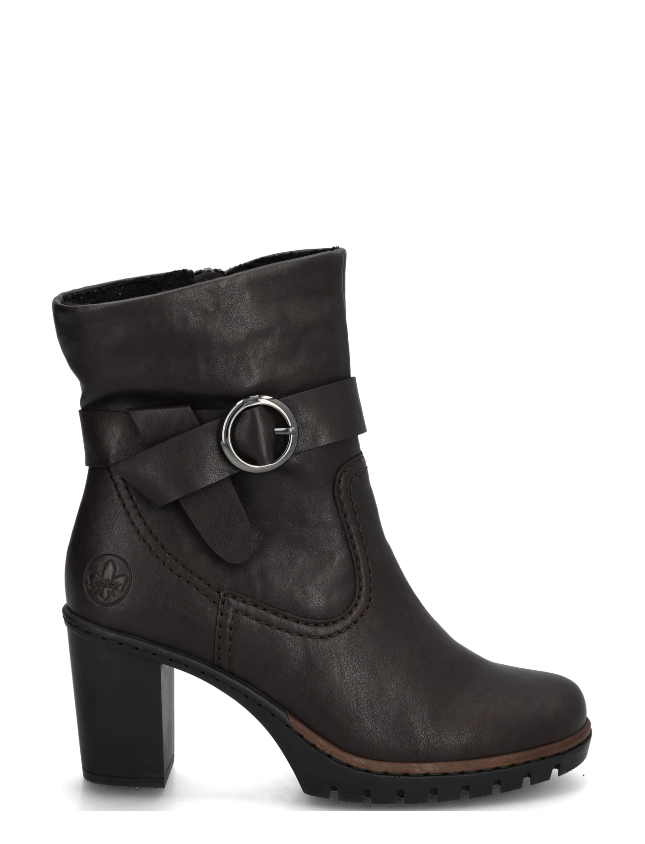 Rieker - Y2590-25 - kontsaga poolsaapad - brown - 2