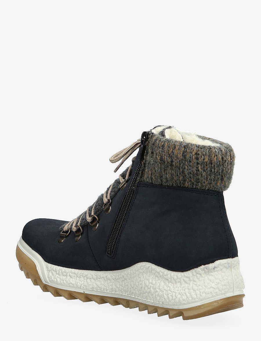 Rieker - Y4730 - płaskie botki - blue - 2