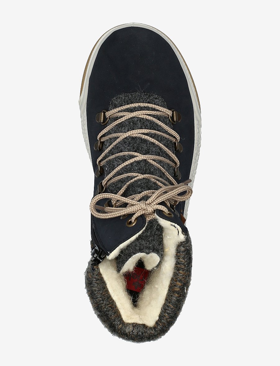 Rieker - Y4730 - płaskie botki - blue - 3