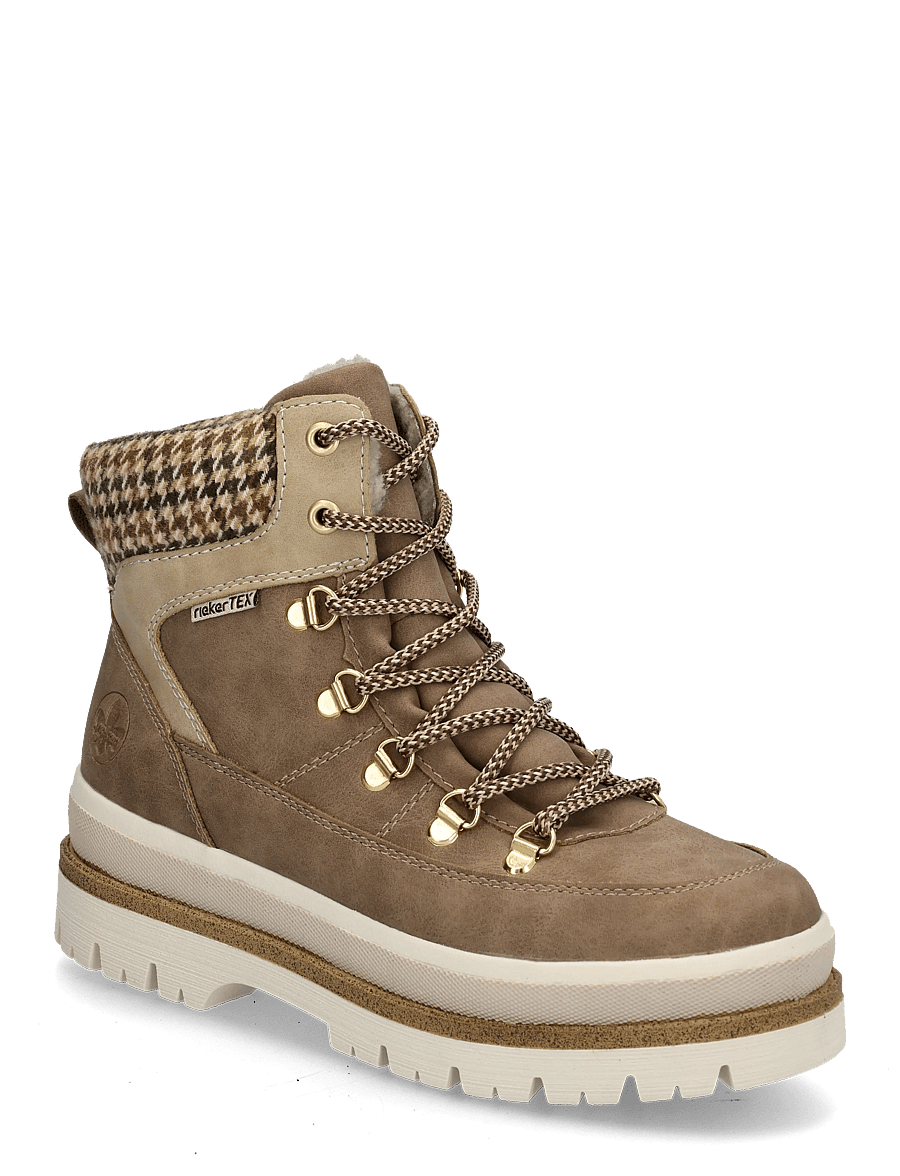 Rieker - Y6210-64 - snørestøvler - beige - 0