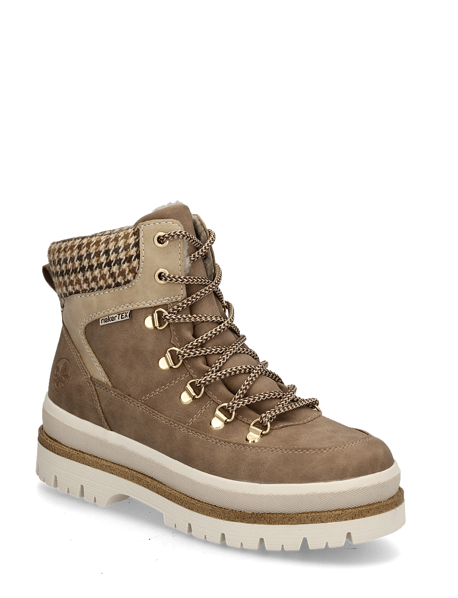 Rieker - Rieker Ladies mid height boots Y6210-64 Beige - beige - 0