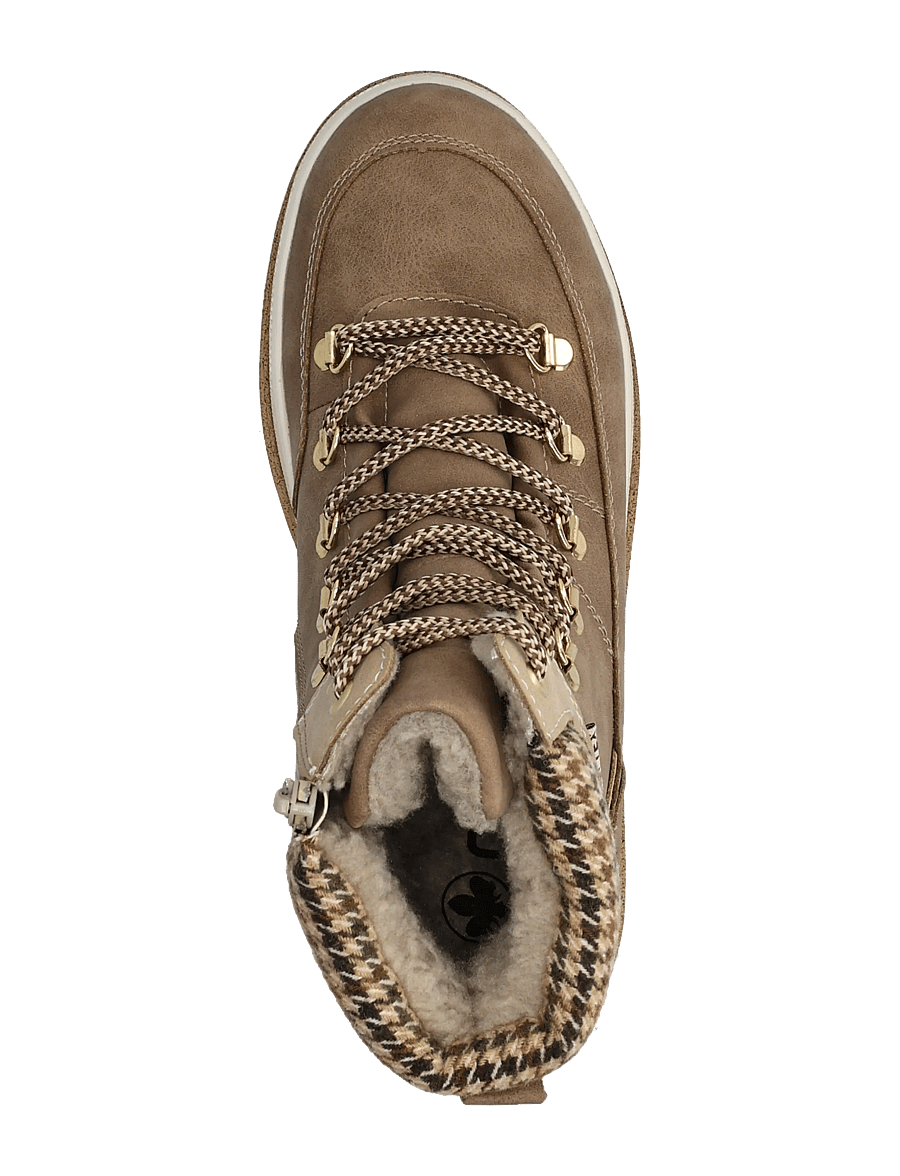 Rieker - Y6210-64 - snørestøvler - beige - 3