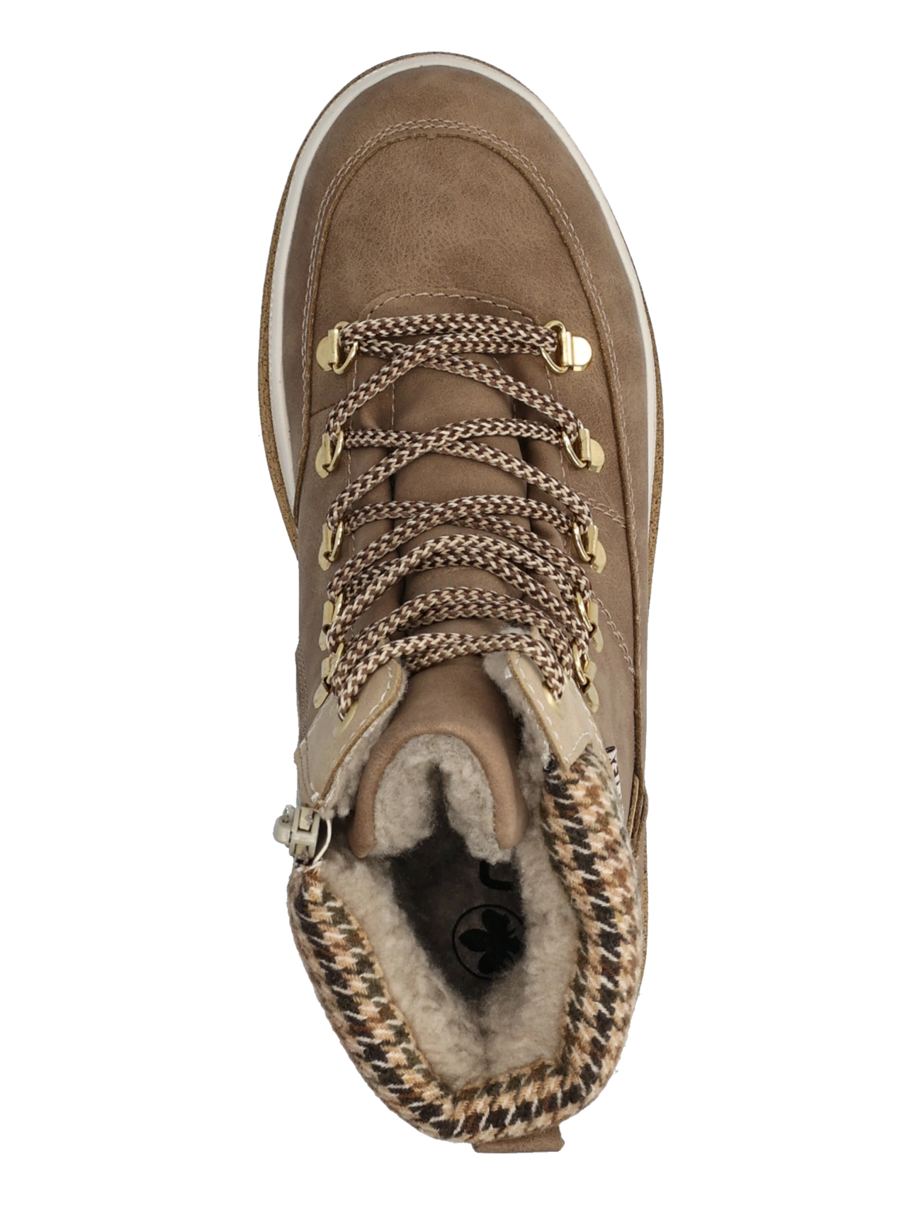 Rieker - Rieker Ladies mid height boots Y6210-64 Beige - beige - 3